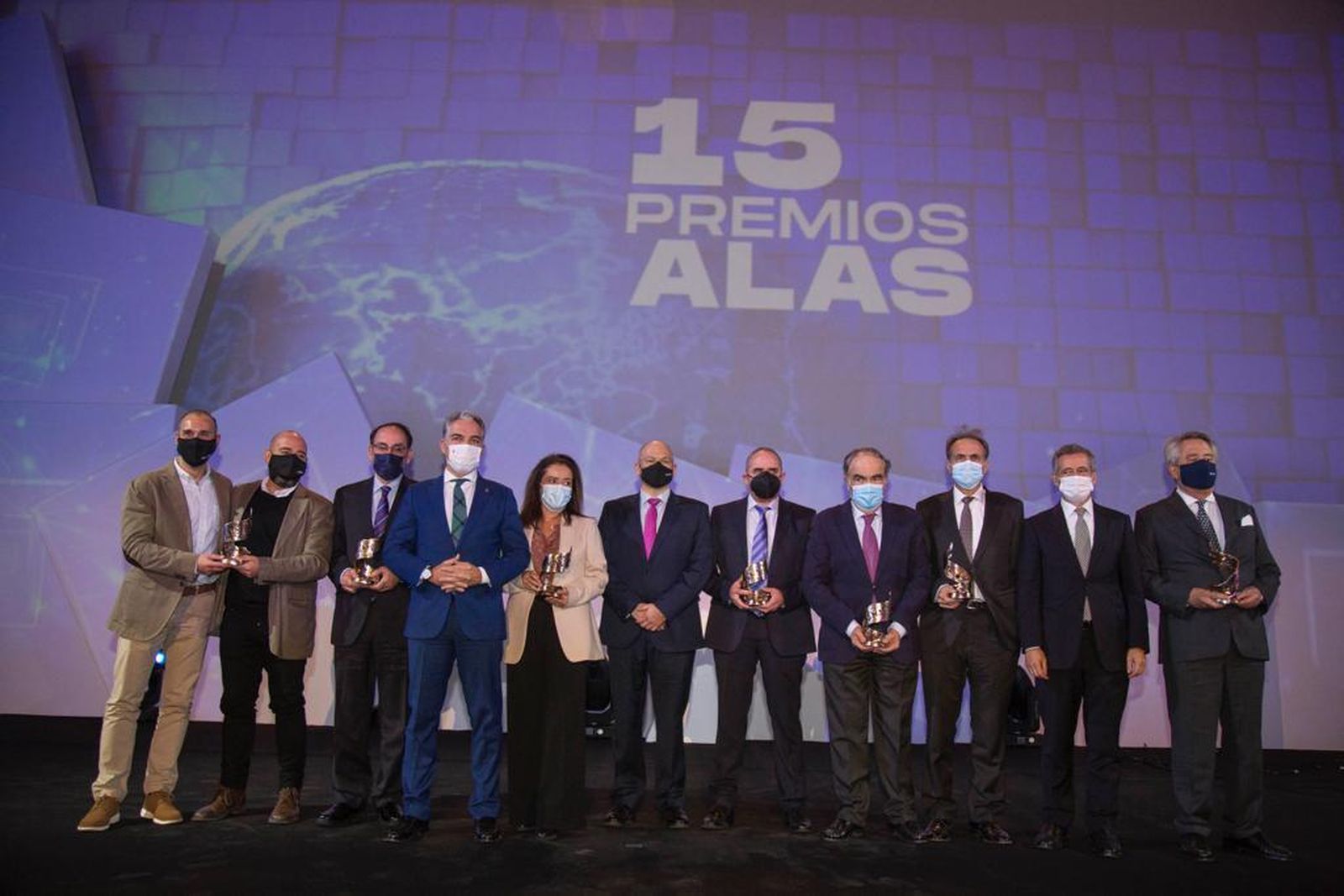 Los Premios Alas reconocen el éxito internacional de Atlantic Copper, Dcoop, Aertec, Queraltó, Meltio, Indago Innova y la CEA