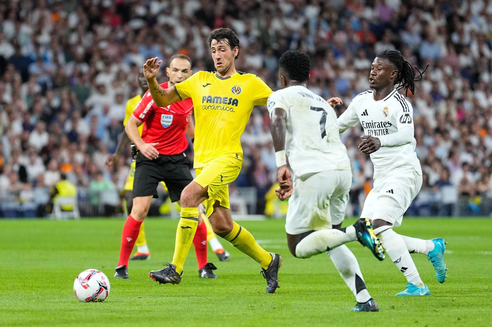 Las mejores imágenes del Real Madrid - Villarreal