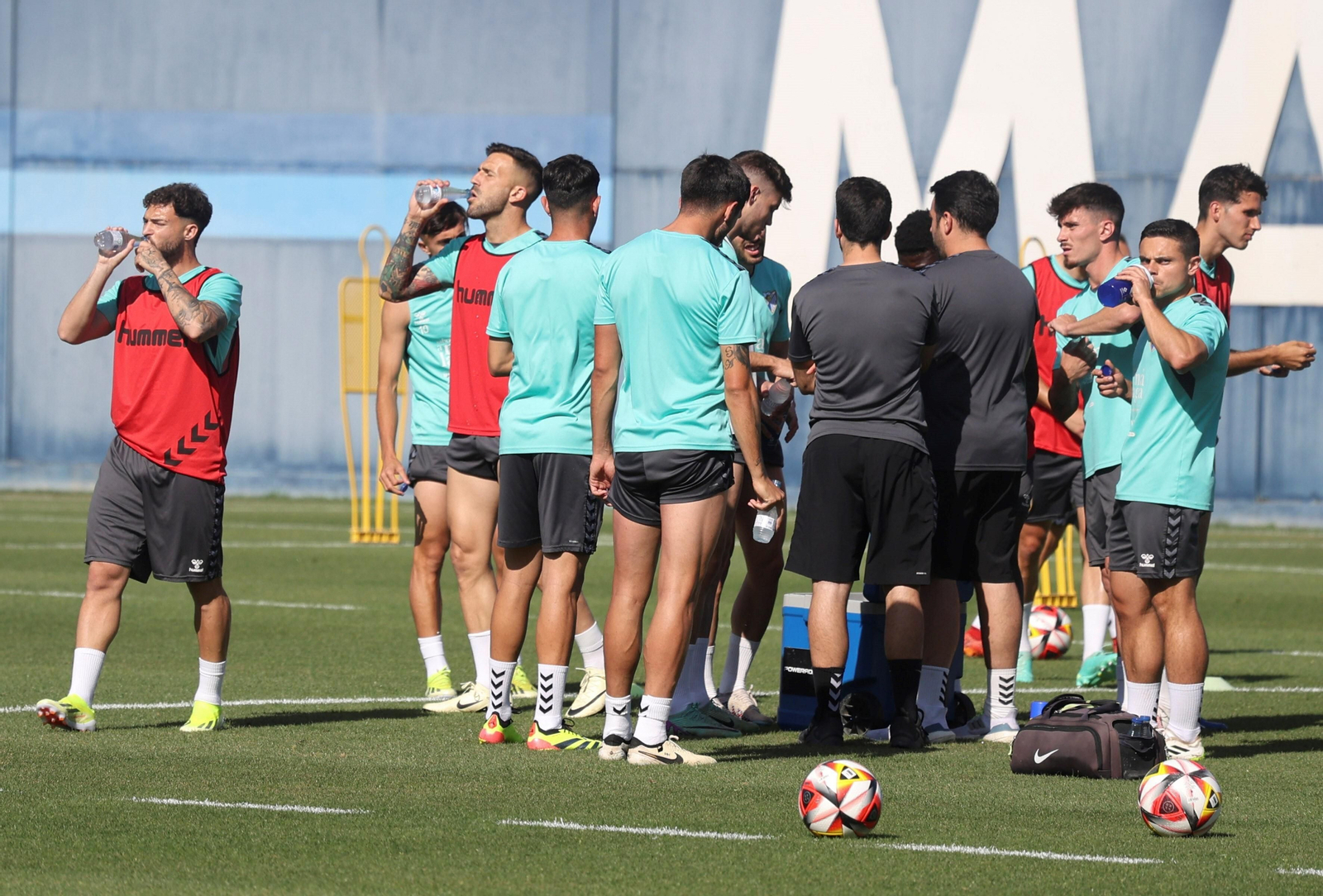 Pellicer aprieta en la vuelta del Málaga CF al trabajo