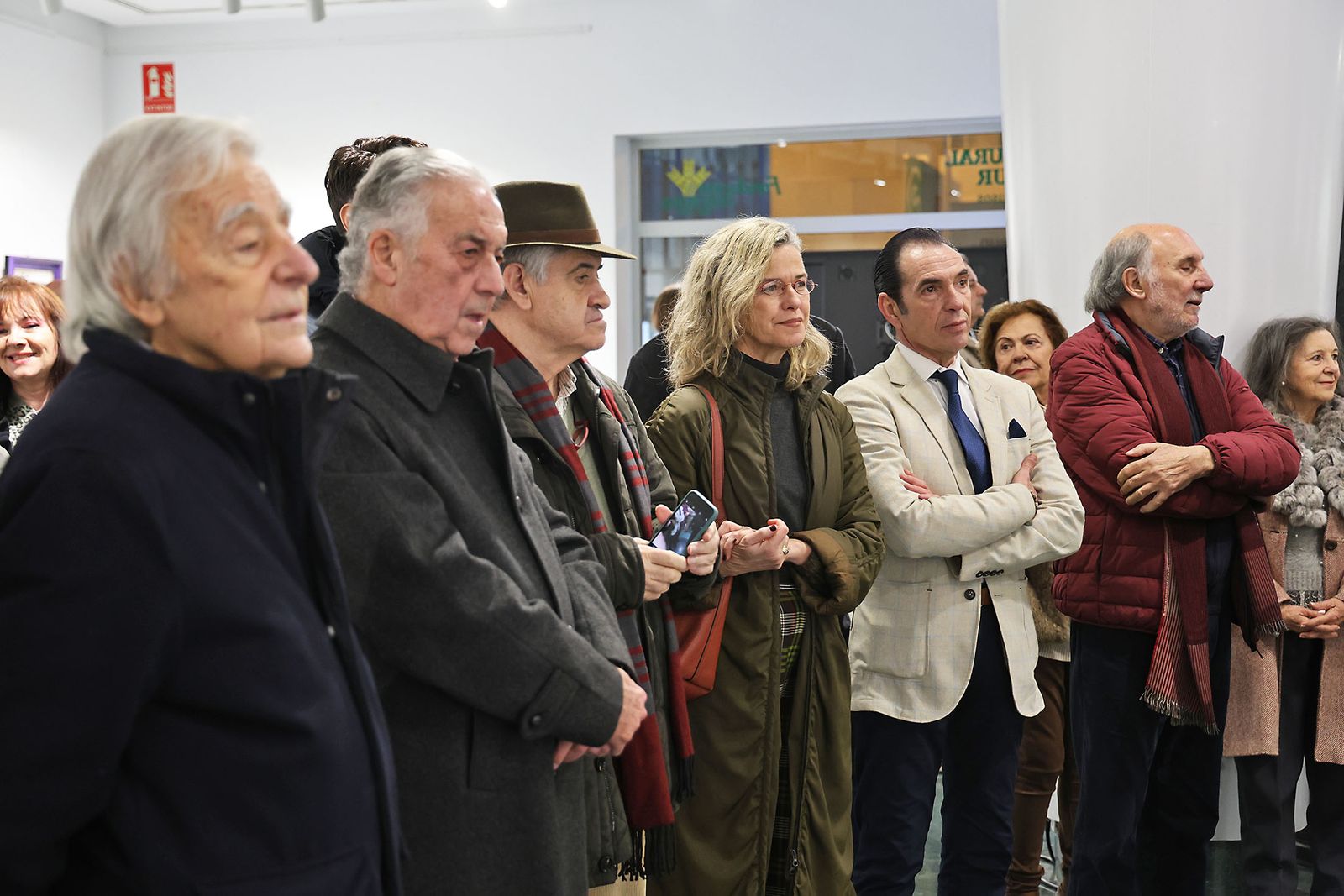 Fotografías de la inauguración de la exposición ‘Amigos’ de Antonia María Peralto