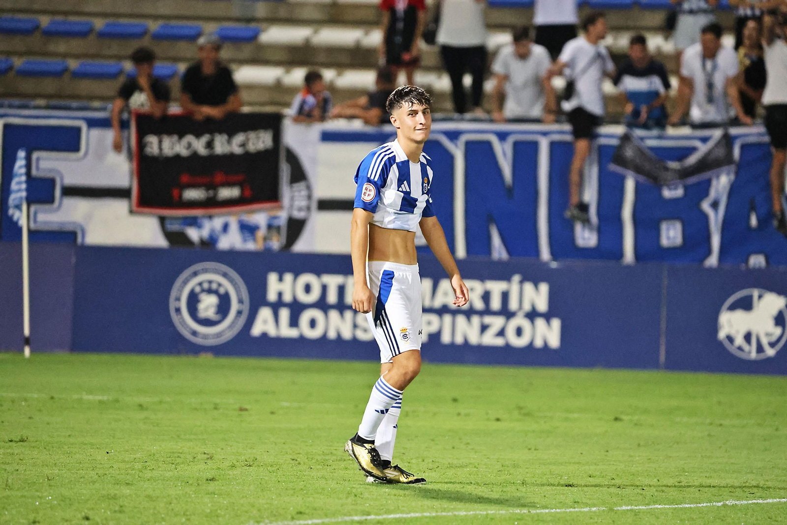 Pablo Évora, en un partido de pretemporada el año pasado.