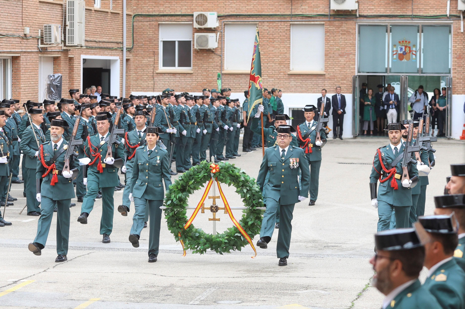 La Guardia Civil de Málaga homenajea a los agentes retirados en su 179 aniversario