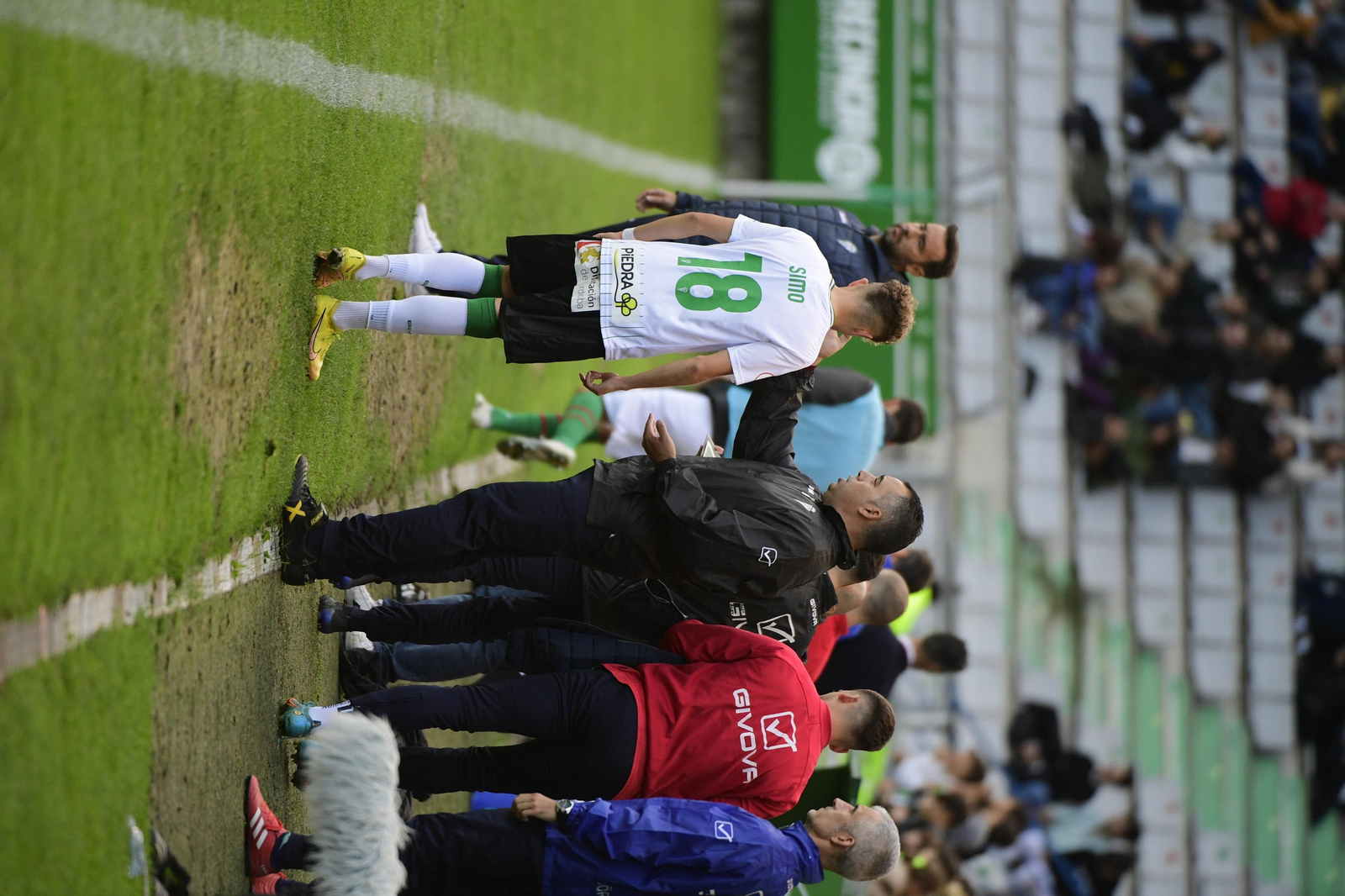 Las imágenes del Racing Ferrol - Córdoba CF en A Malata