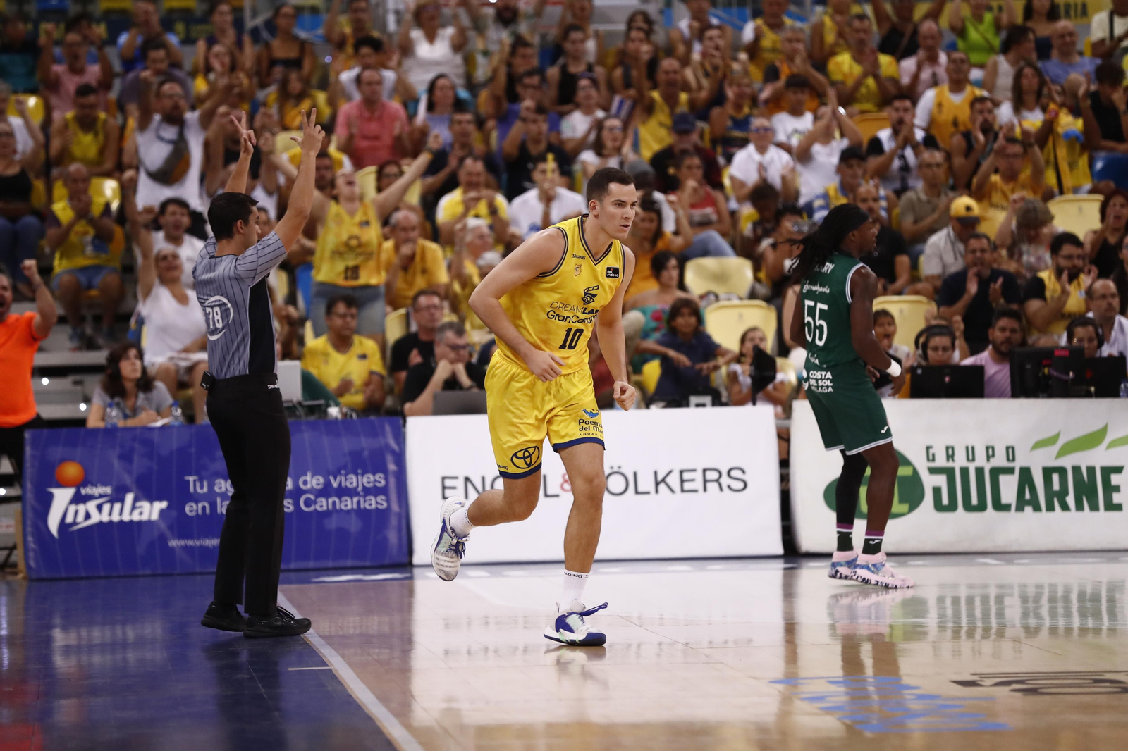 El Dreamland Gran Canaria-Unicaja, en fotos