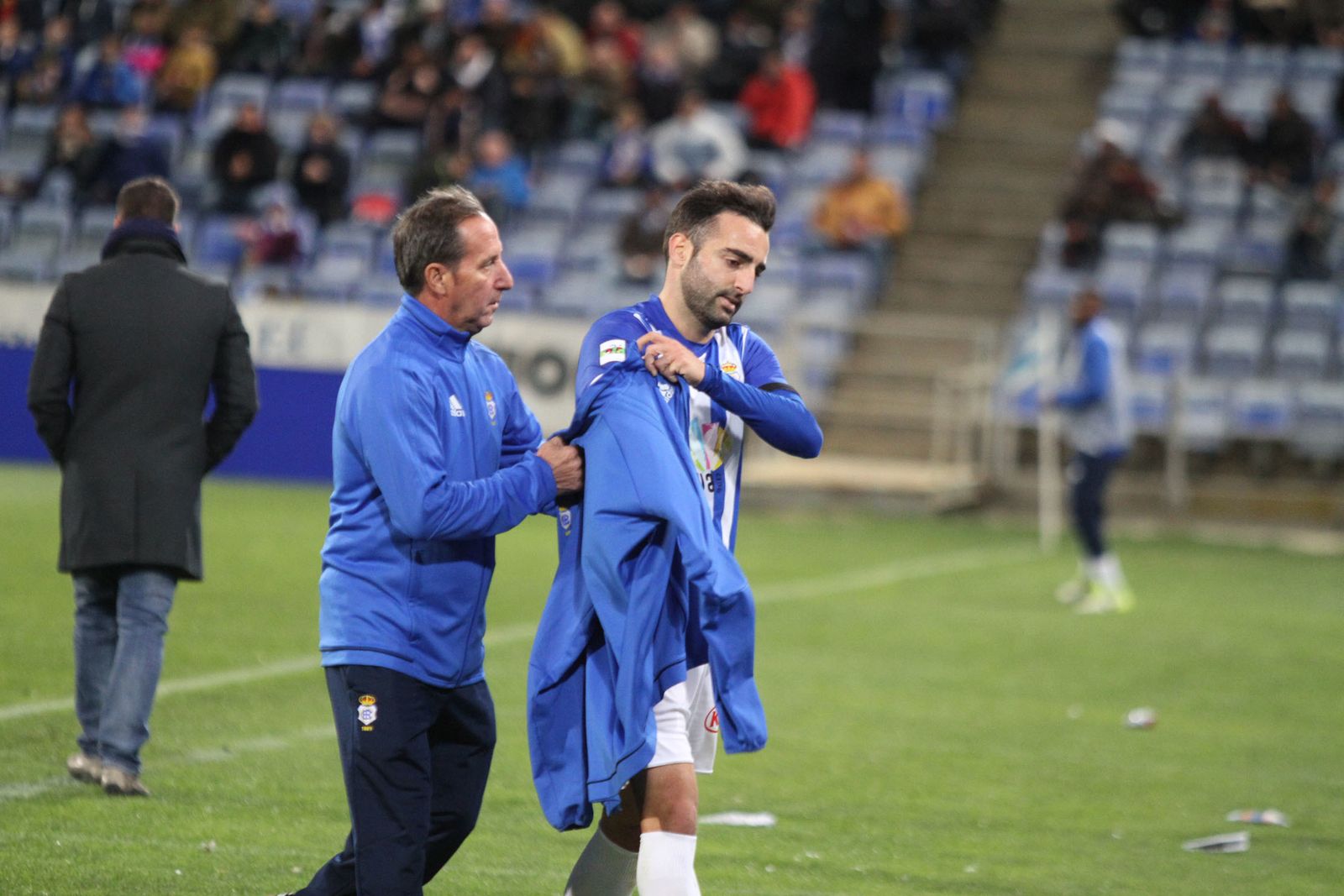 Imágenes del partido entre el Recreativo de Huelva y Jumilla