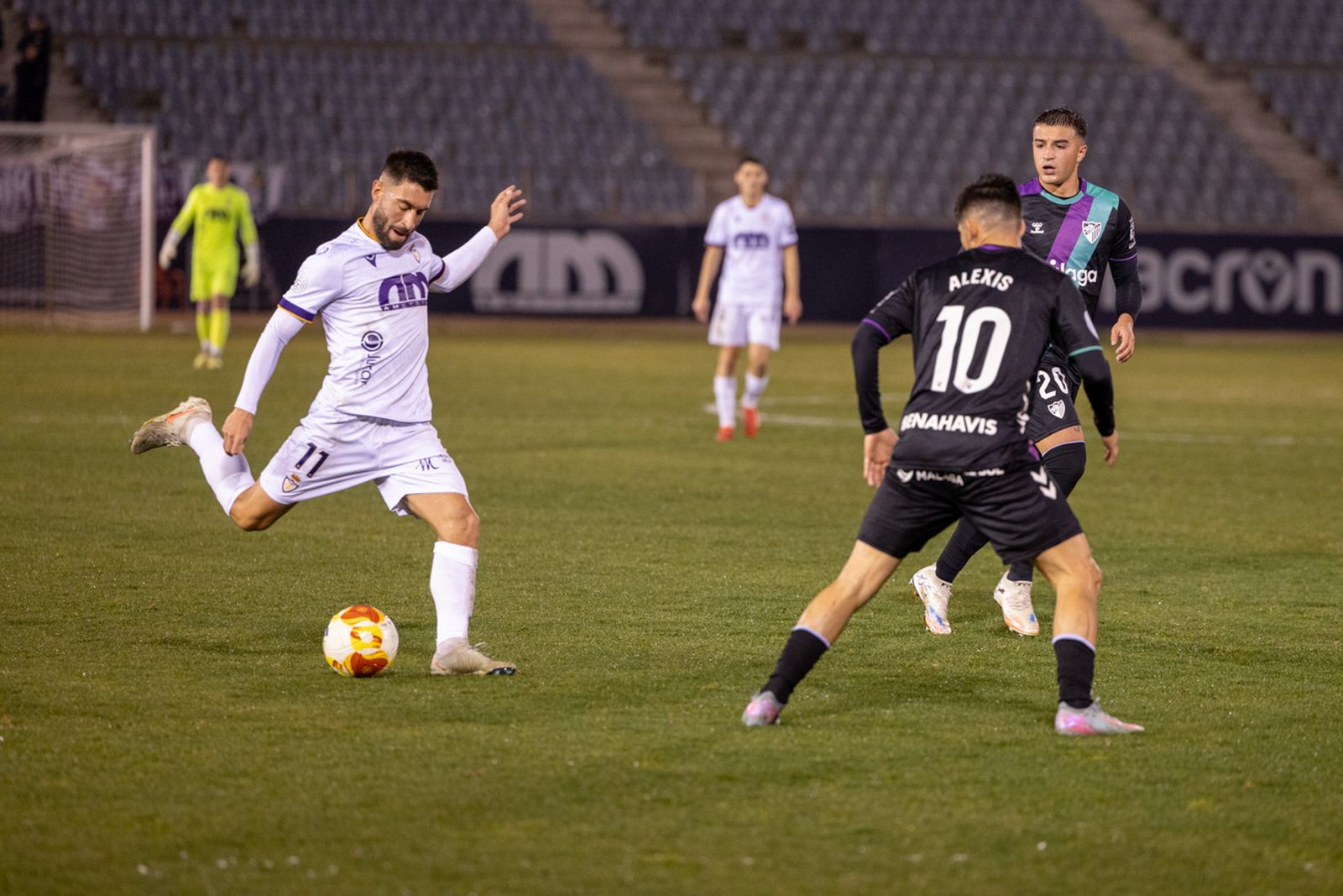 Las mejores imágenes de la cómoda victoria del Real Jaén sobre el Atlético Malagueño
