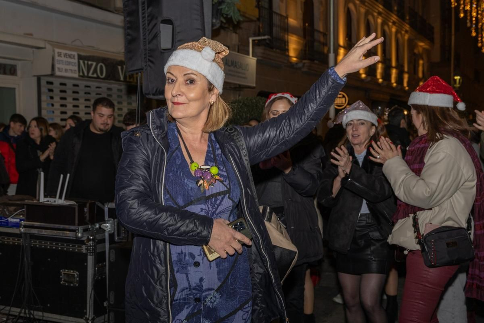 Zambomba de la Hermandad de la Buena Muerte y actuación de Maria Soledad