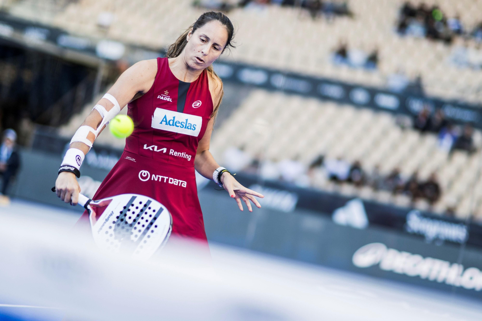 Las mejores fotos de los cuartos de final del pádel en el Estadio de la Cartuja
