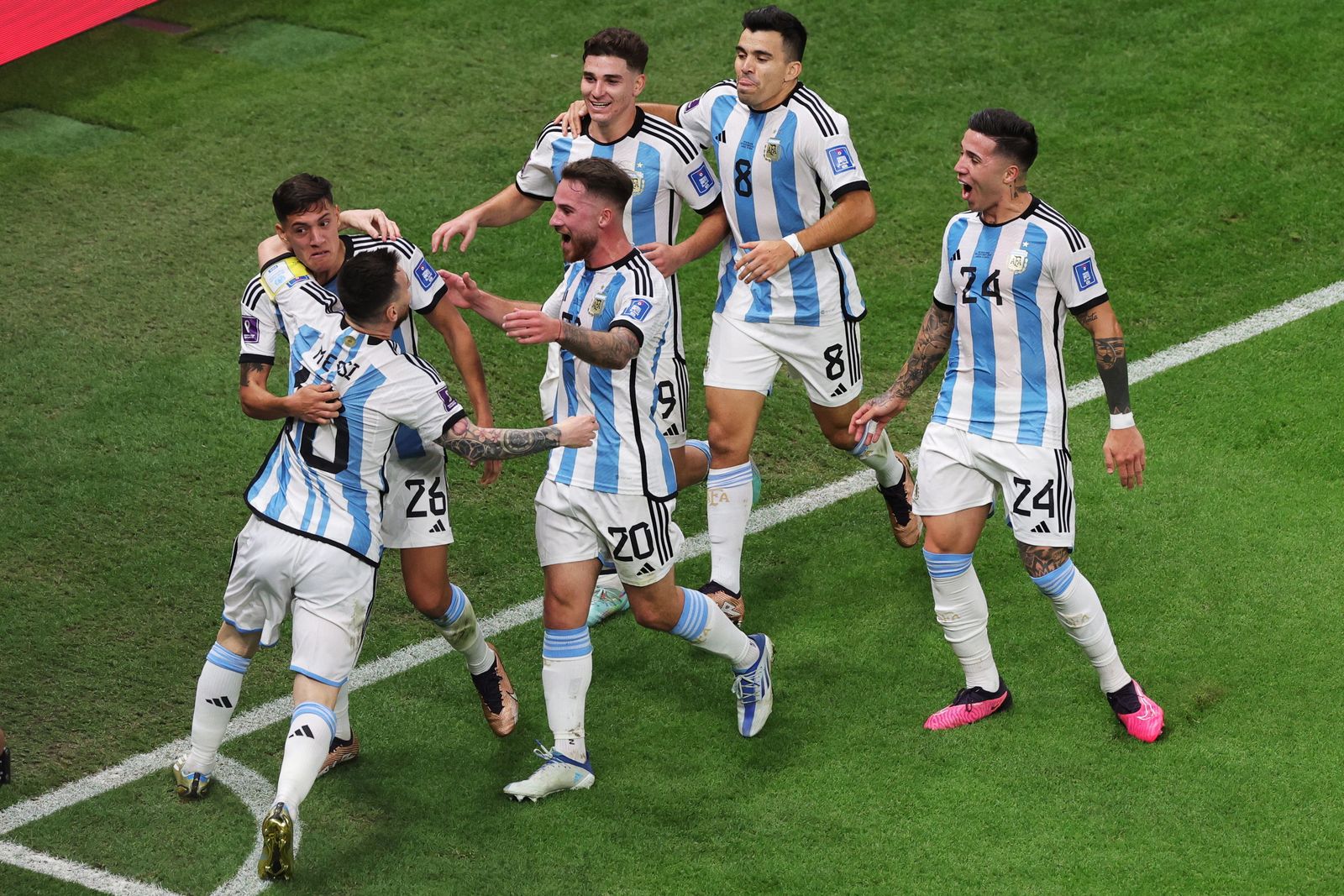 Las imágenes del Países Bajos - Argentina en los cuartos de final del Mundial de Qatar