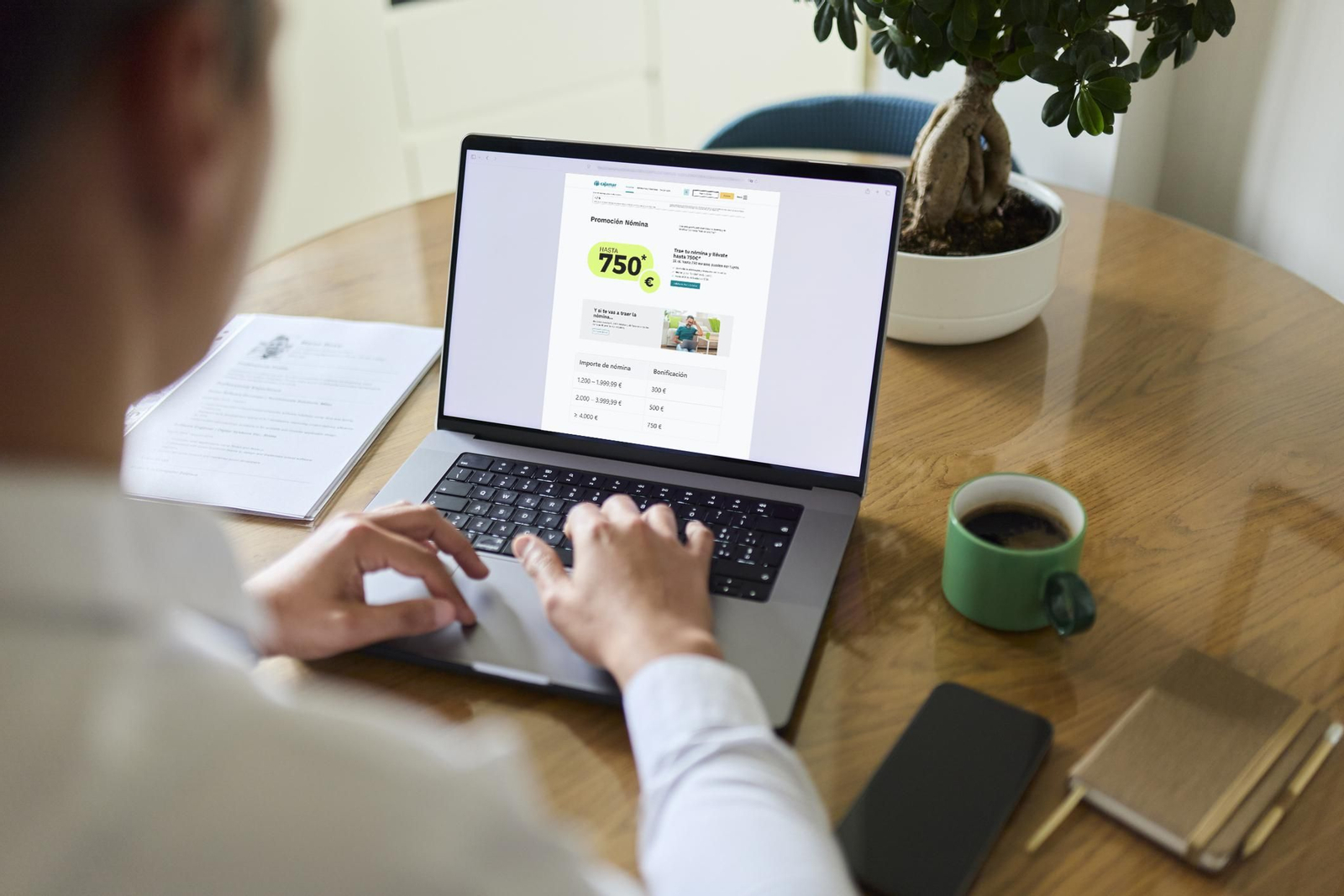 Promoción Nómina de Cajamar.