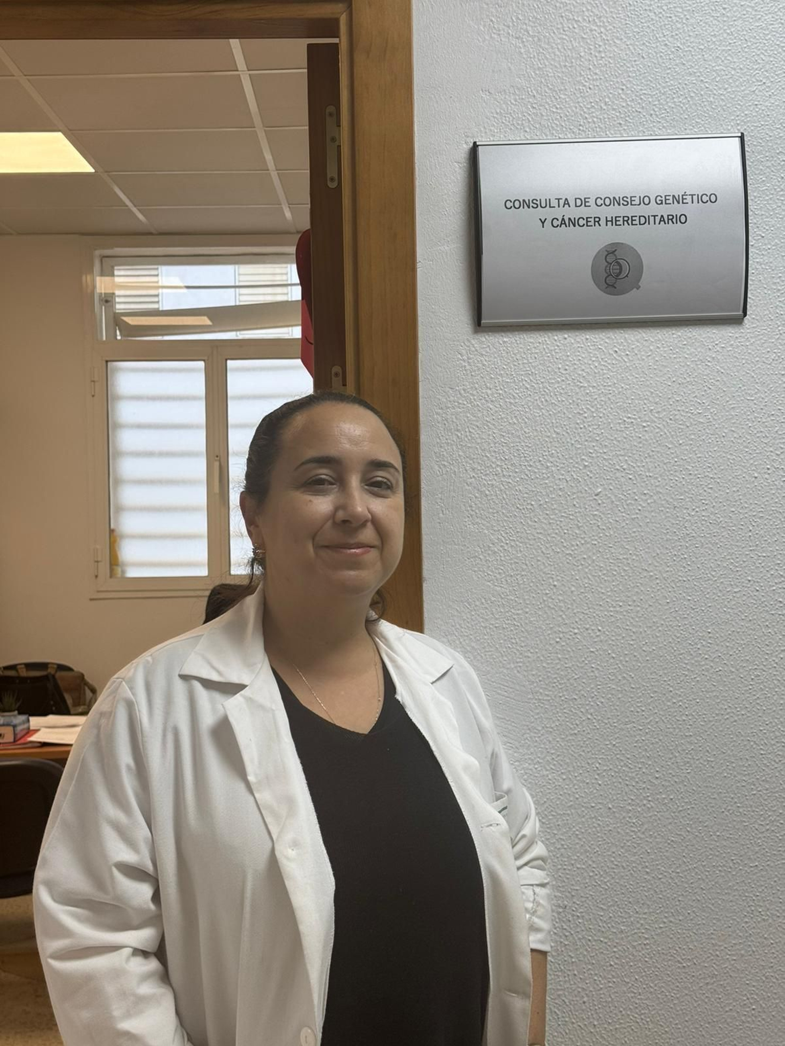 Sonia García, responsable de la Consulta de Consejo Genético y Cáncer Hereditario