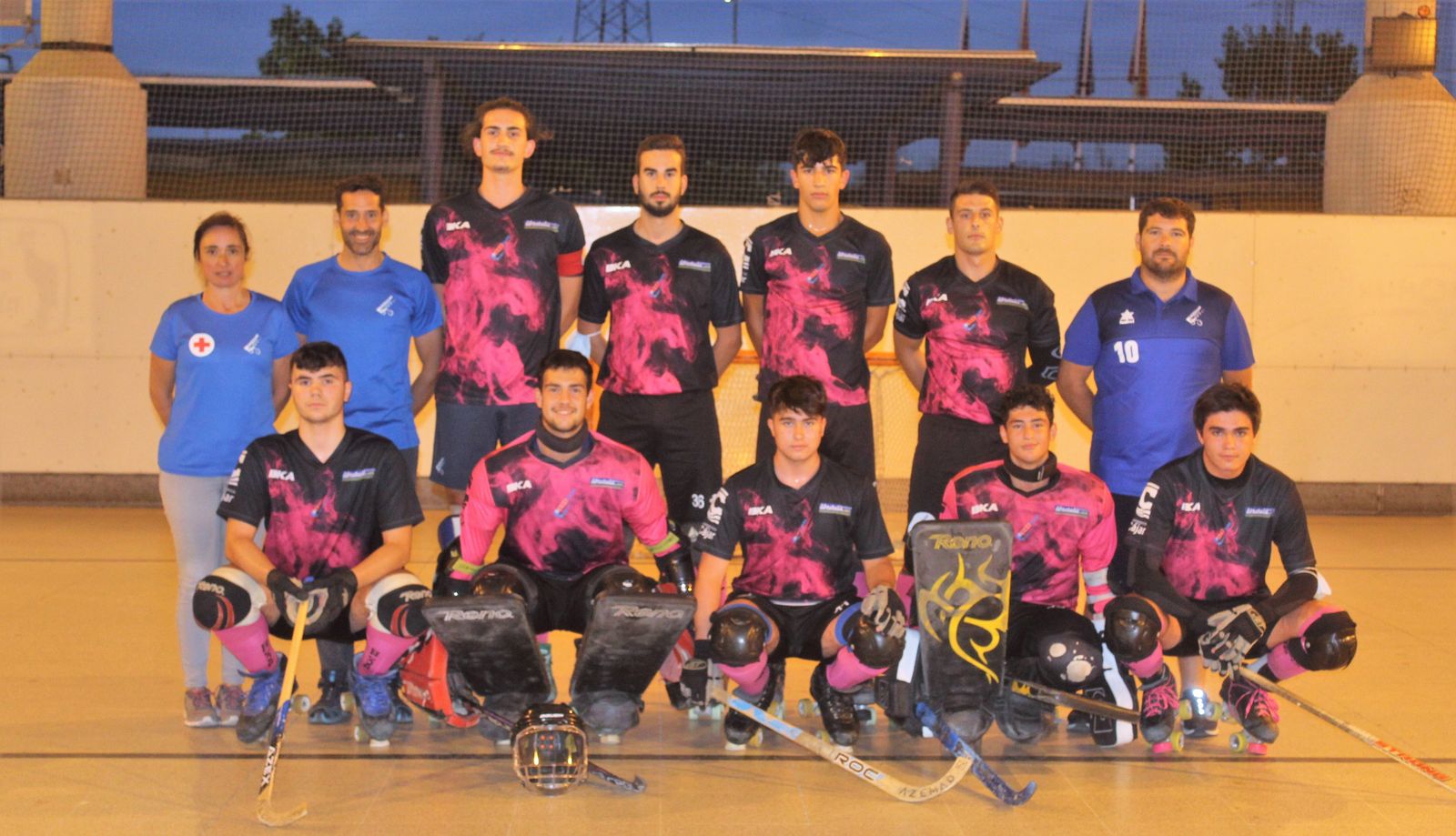 Plantilla del Patín Cájar para esta campaña en la Liga Bronce Sur