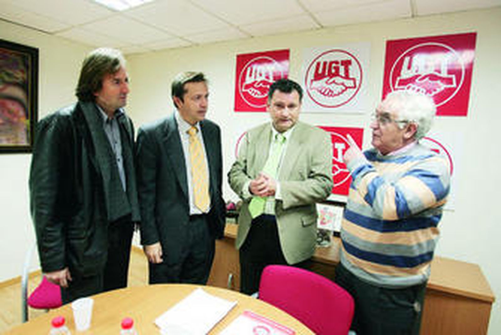 Ramón Madero, Luciano Hidalgo, José M. Guerreo y Manuel Morales.
