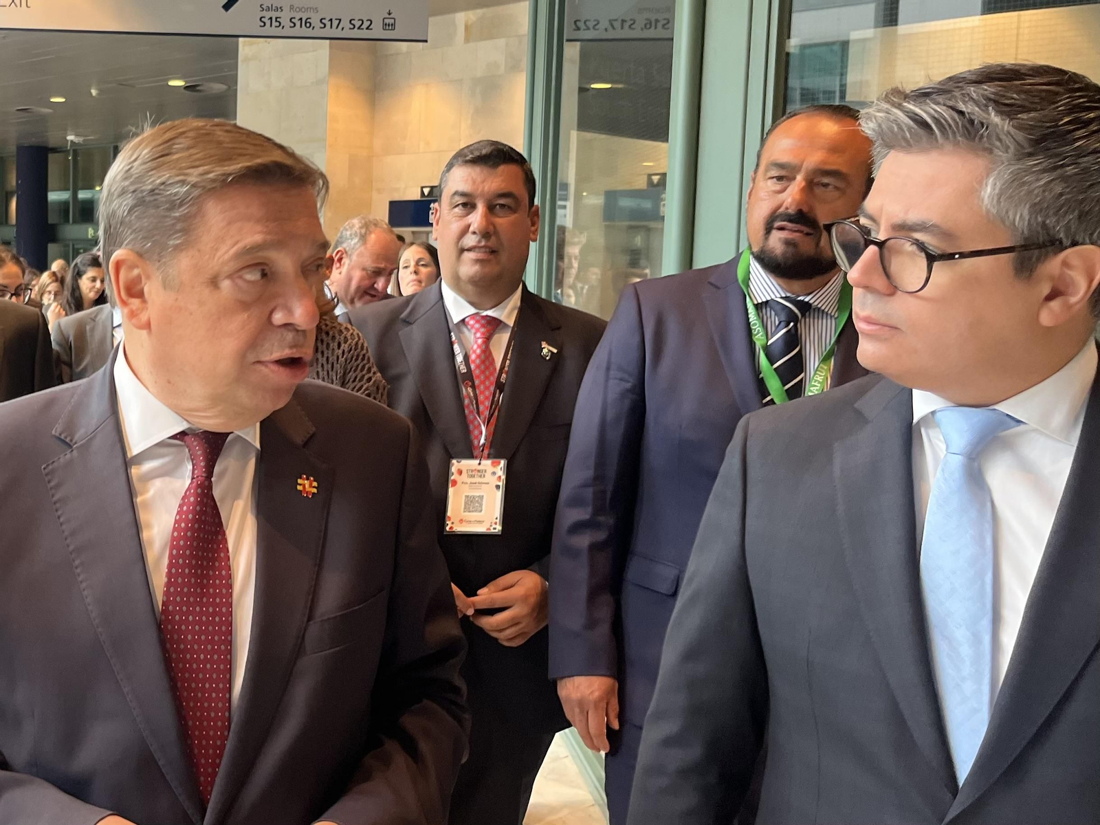 Imágenes de la participación de Huelva en la primera jornada de Fruit Attraction 2024