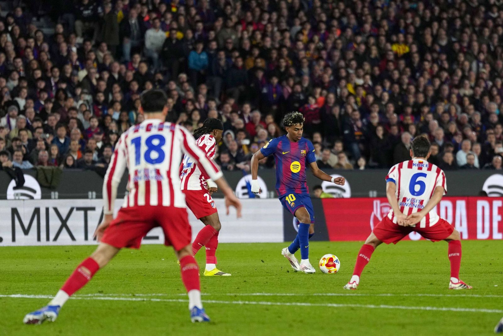 Las fotos del Barcelona-Atlético de Madrid