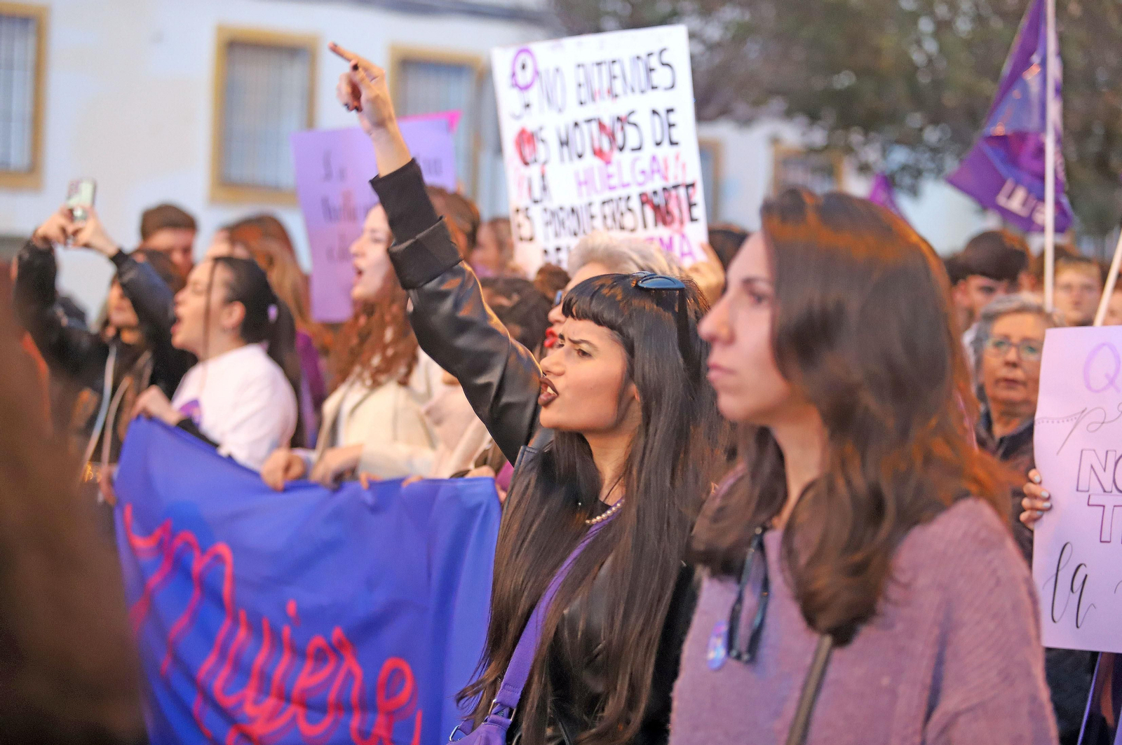 Imágenes de la manifestación del 8 de marzo, Día Internacional de la Mujer