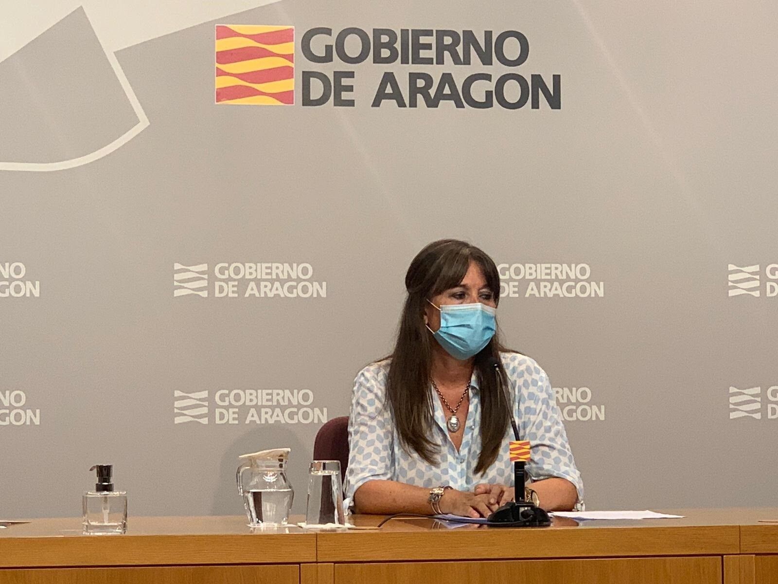 La consejera de Sanidad de Aragón, Sira Repollés.