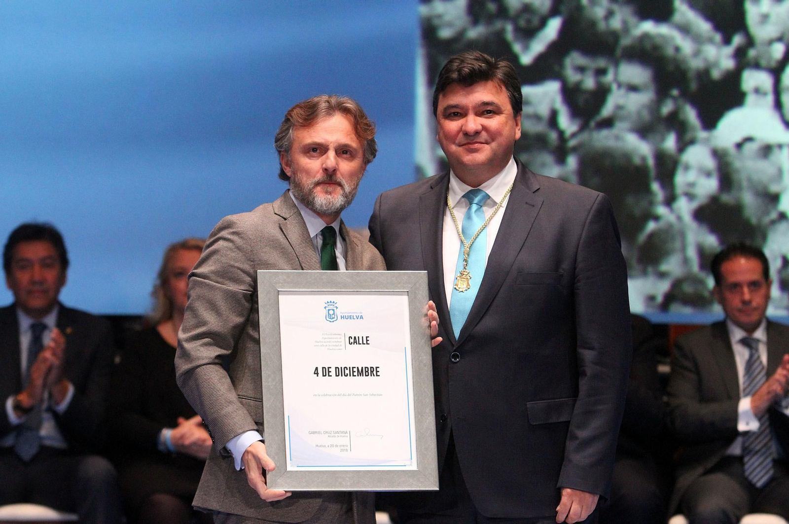 Imágenes de la entrega de las Medallas de Huelva 2018.