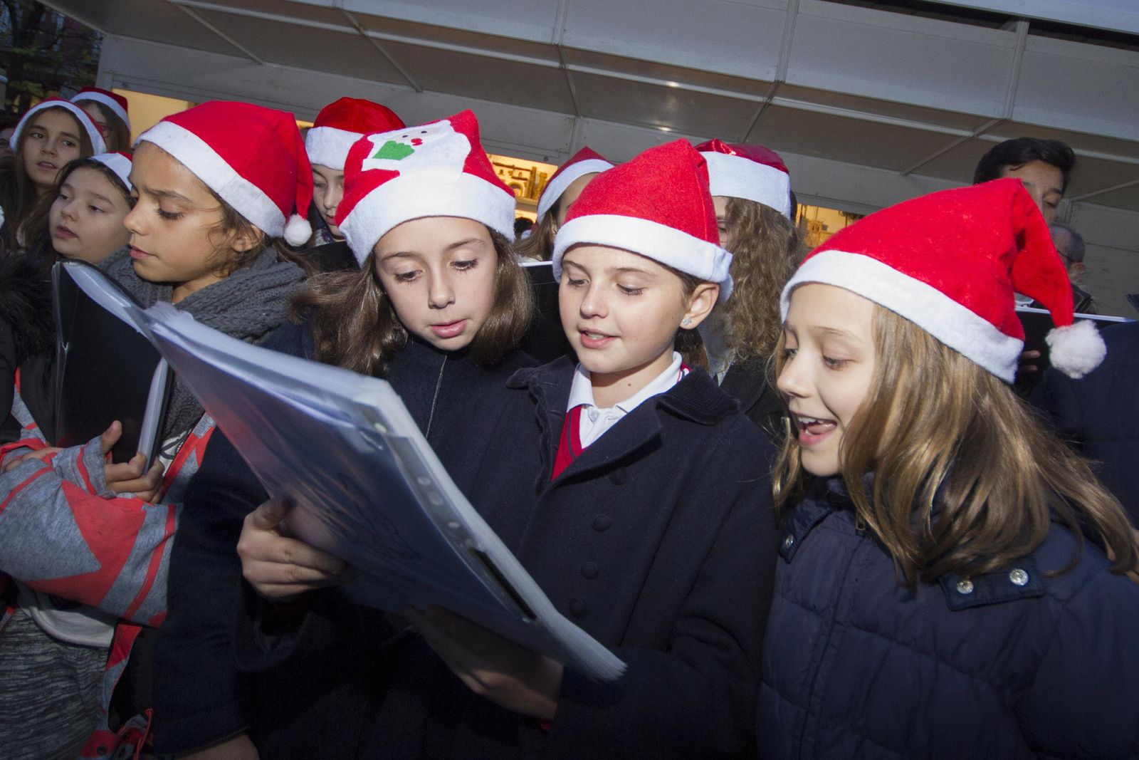 Duelo de selfies entre los Reyes Magos y Papá Noel