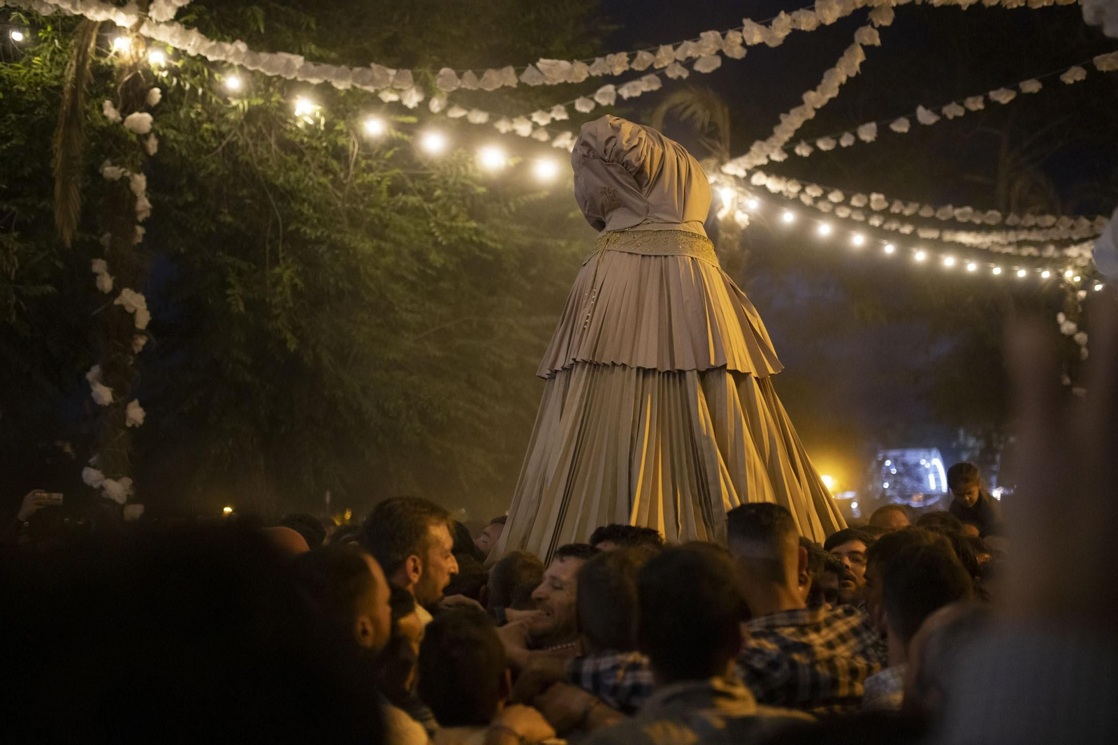 Imágenes del traslado de la Virgen del Rocío de Almonte hasta El Chaparral