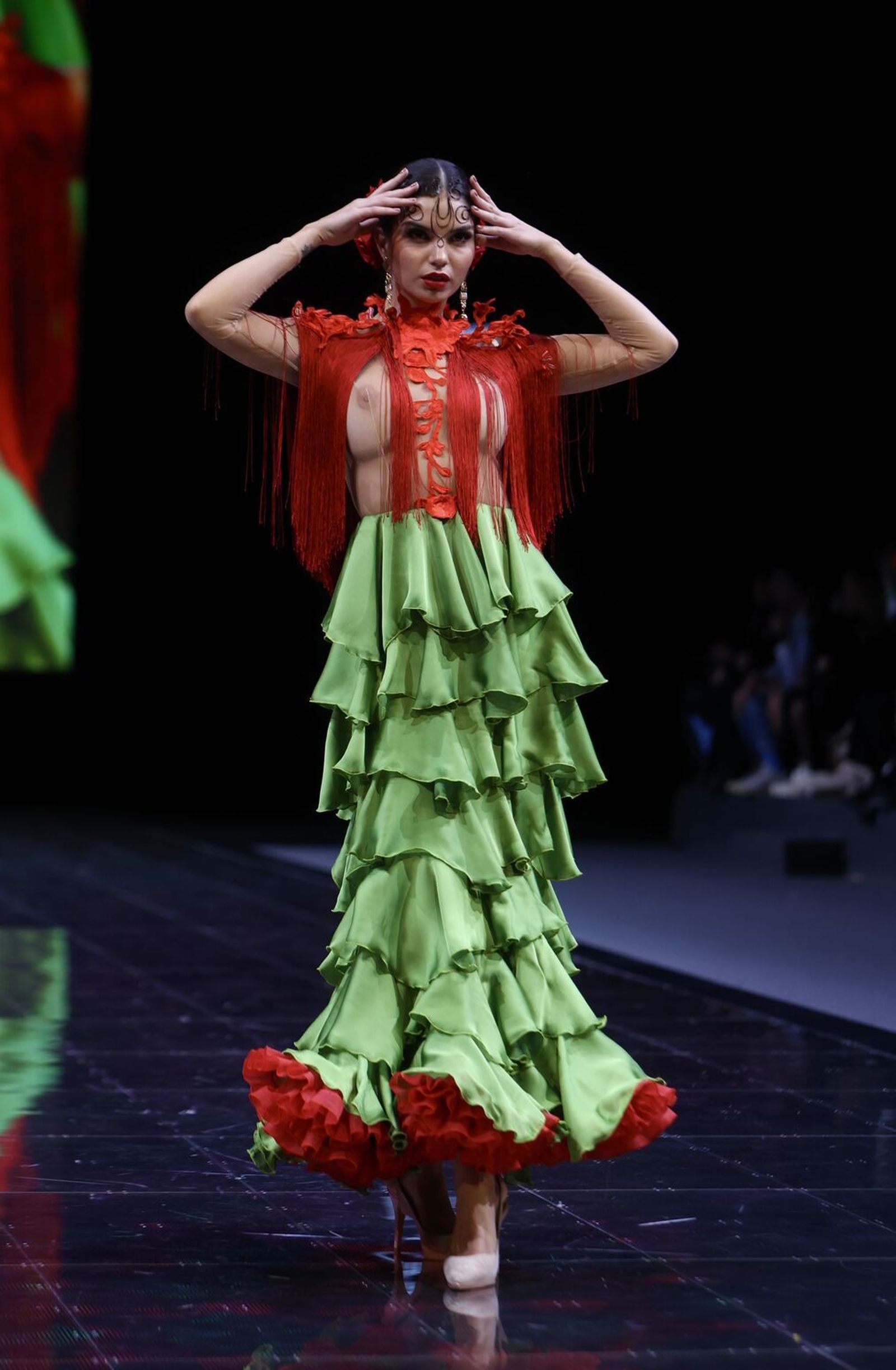 La propuesta de moda flamenca más granadina de Antonio Gutiérrez para esta temporada