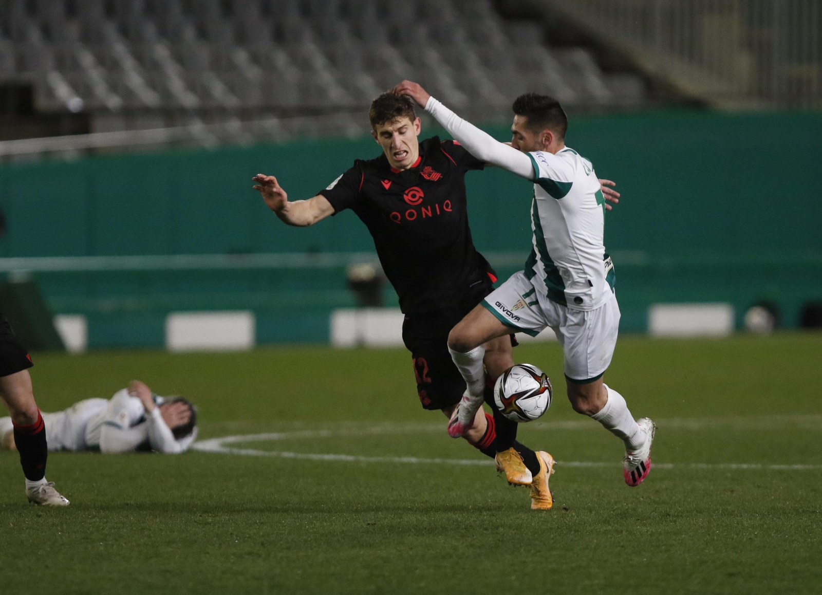 Las fotografías de la derrota del Córdoba CF ante la Real Sociedad en Copa del Rey