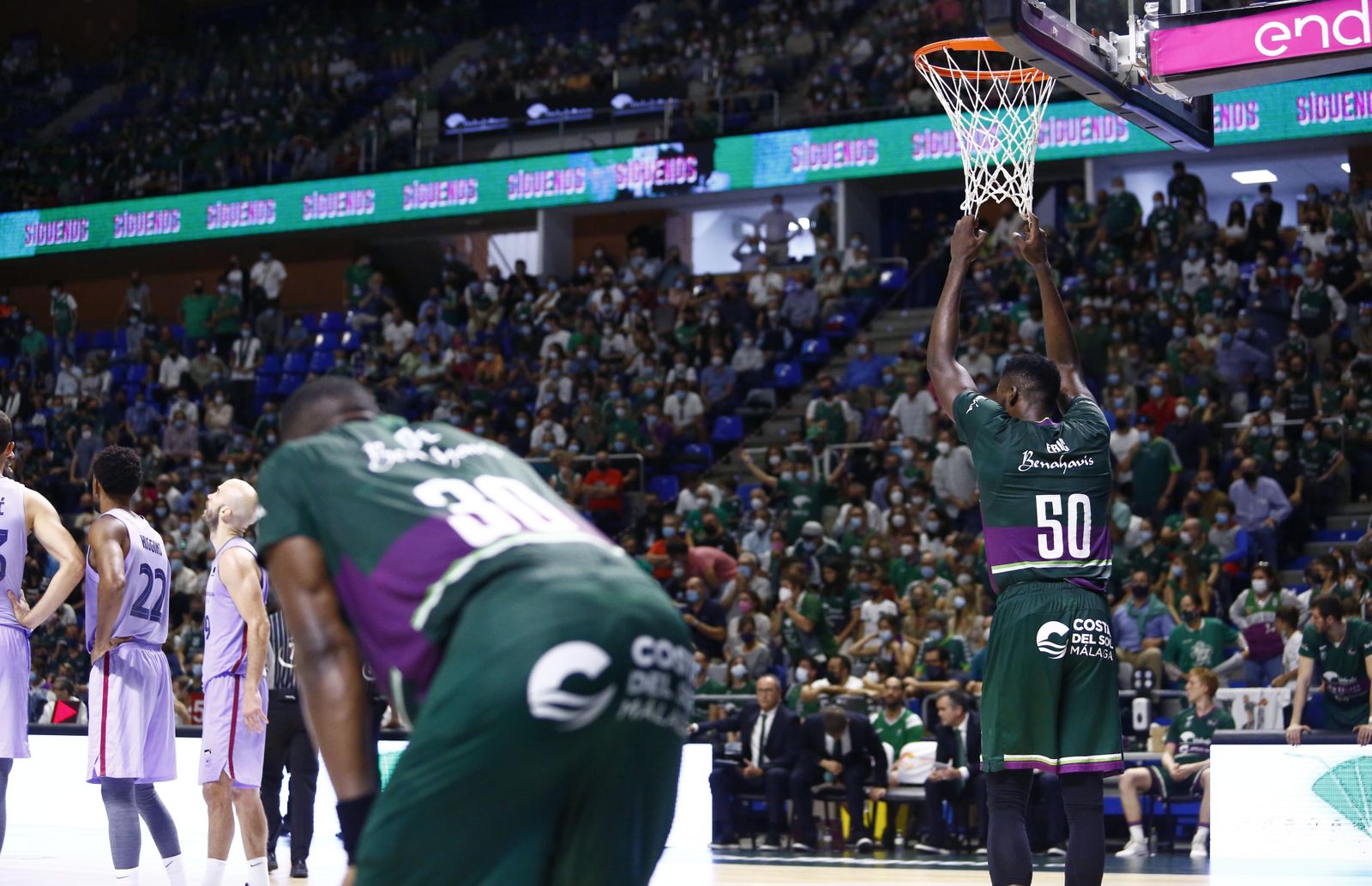 Las fotos del Unicaja-Barça