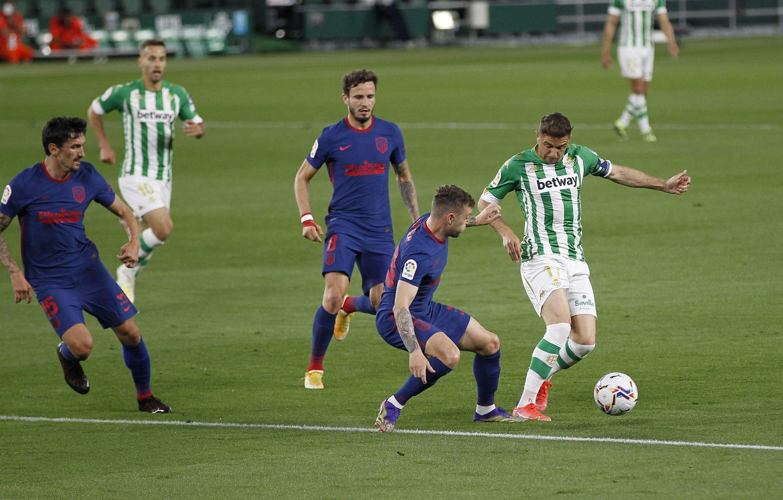 Las imágenes del Betis-Atlético de Madrid