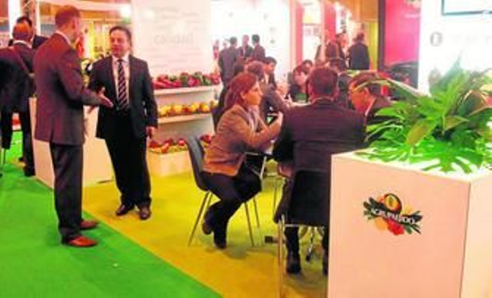 Expositor de Agrupaejido en la cuarta edición de Fruit Attraction el pasado año.