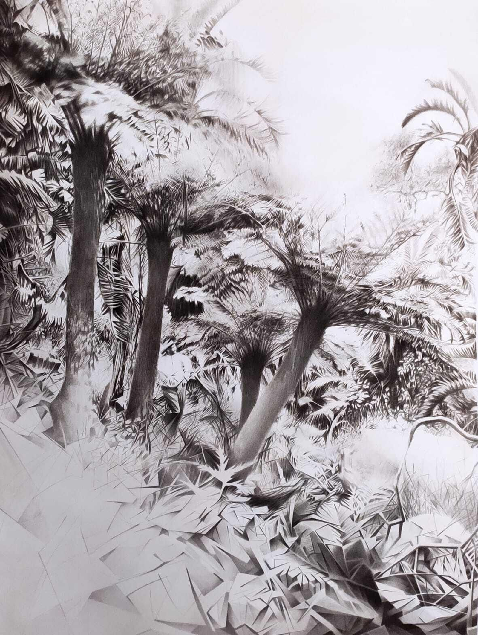 La obra 'Paisaje naturalista'.