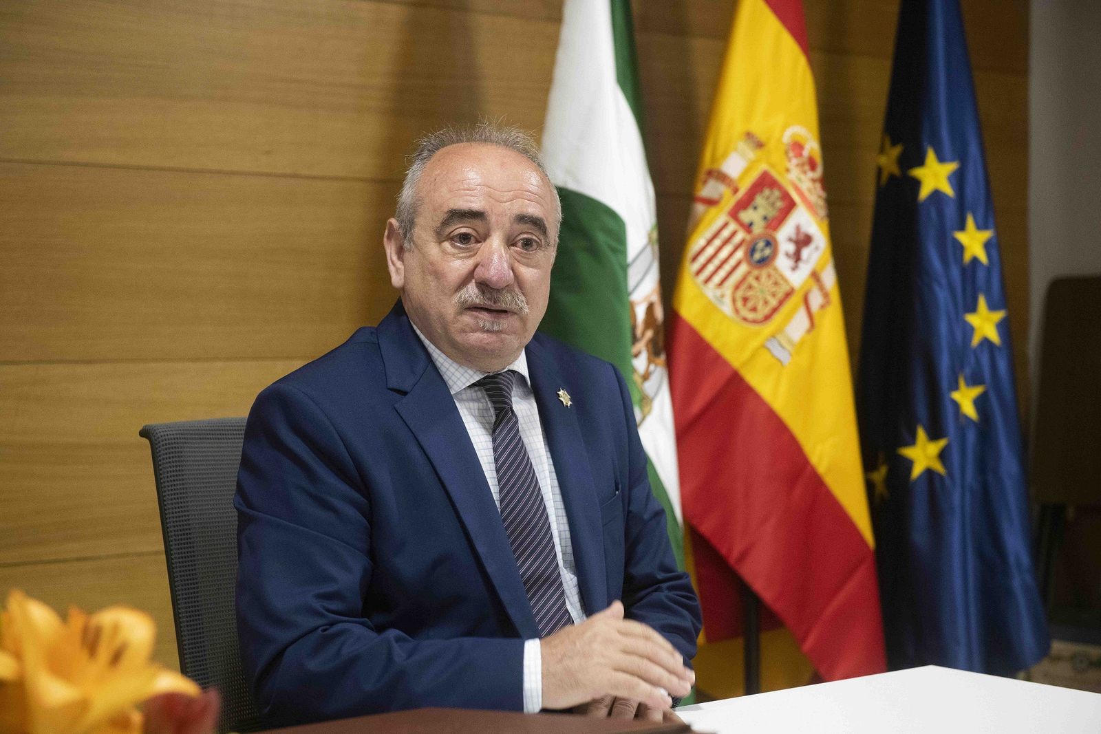 Jacinto Escobar, pesidente del Colegio Oficial de Enfermería de Granada.