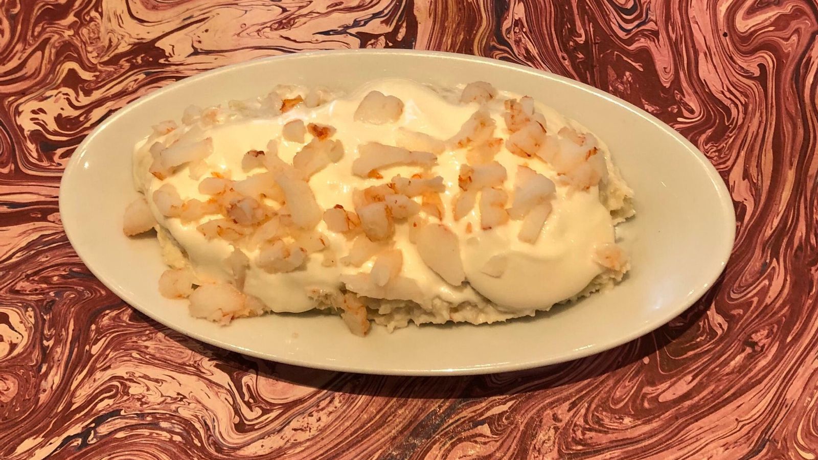 Ensaladilla de gambas de Becerrita.