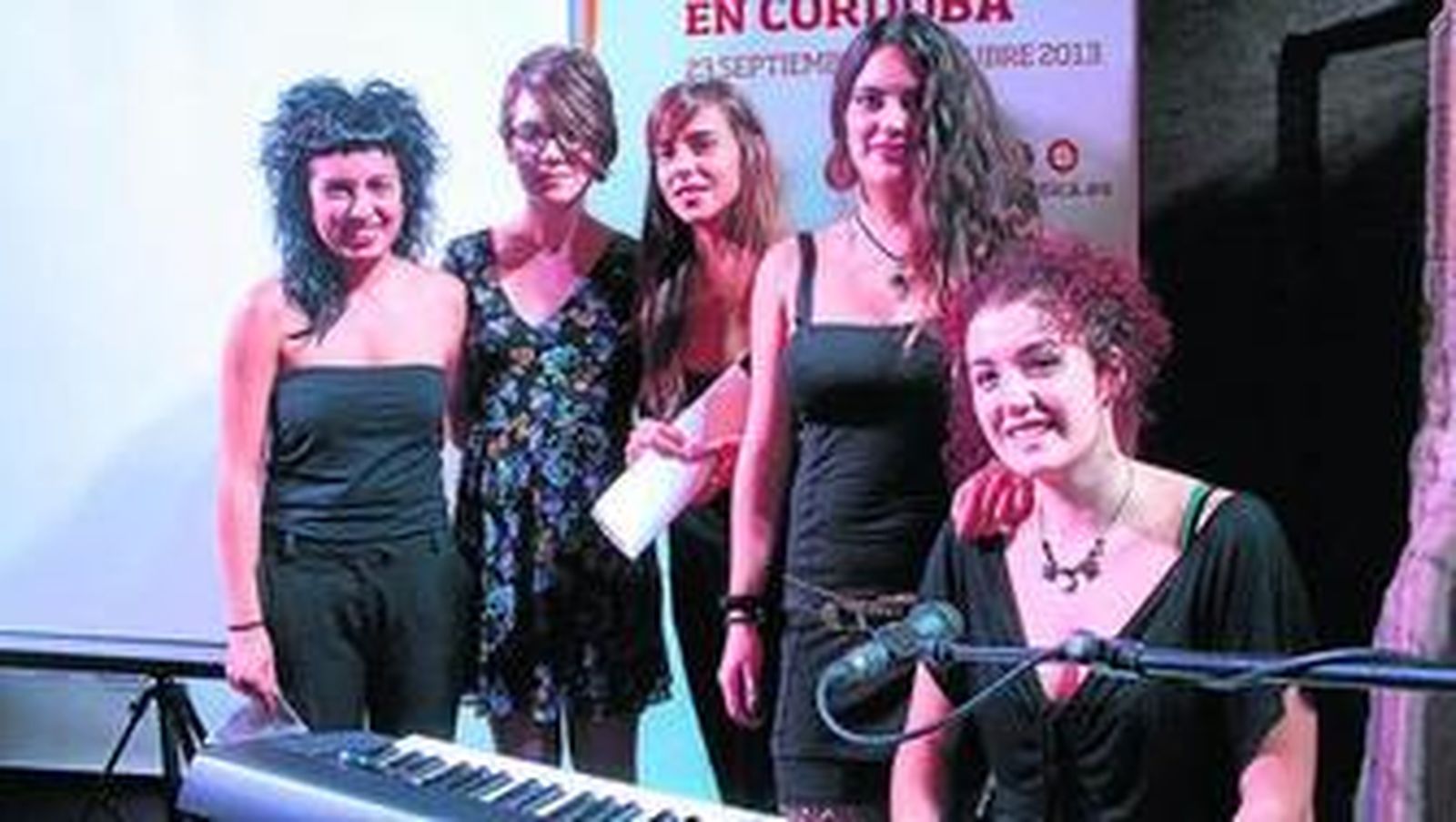 Las participantes en la sesión de ayer de 'Suave es la noche'.