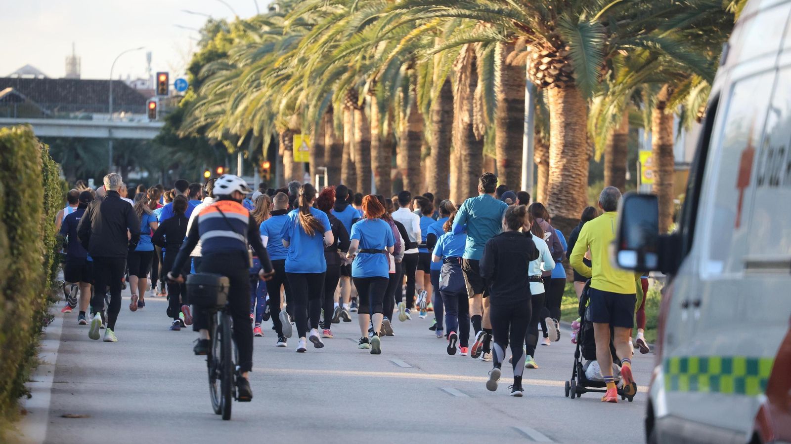 La Carrera del Colegio Fundación Unicaja Sagrada Familia en Ciudad Jardín, en fotos