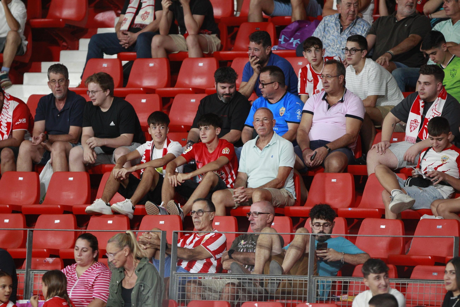 El partido U.D. Almería-C.D. Castellón en imágenes