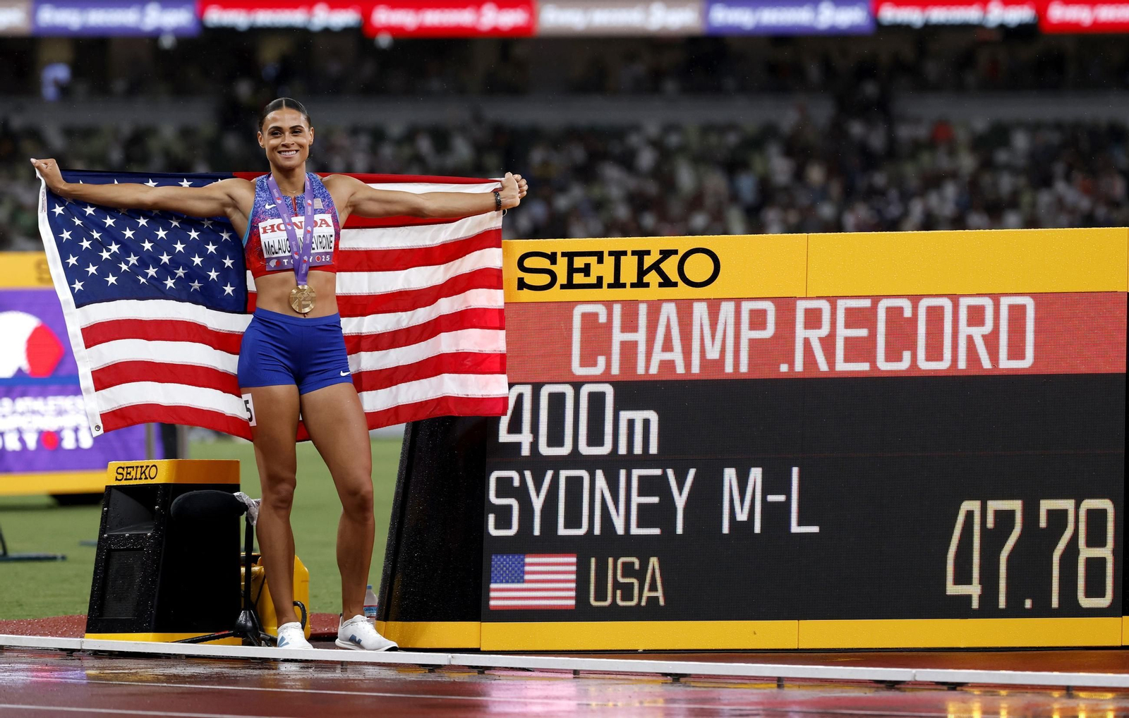 Las fotos del prometedor triunfo de Attaoui y del resto de la jornada del Mundial de Atletismo