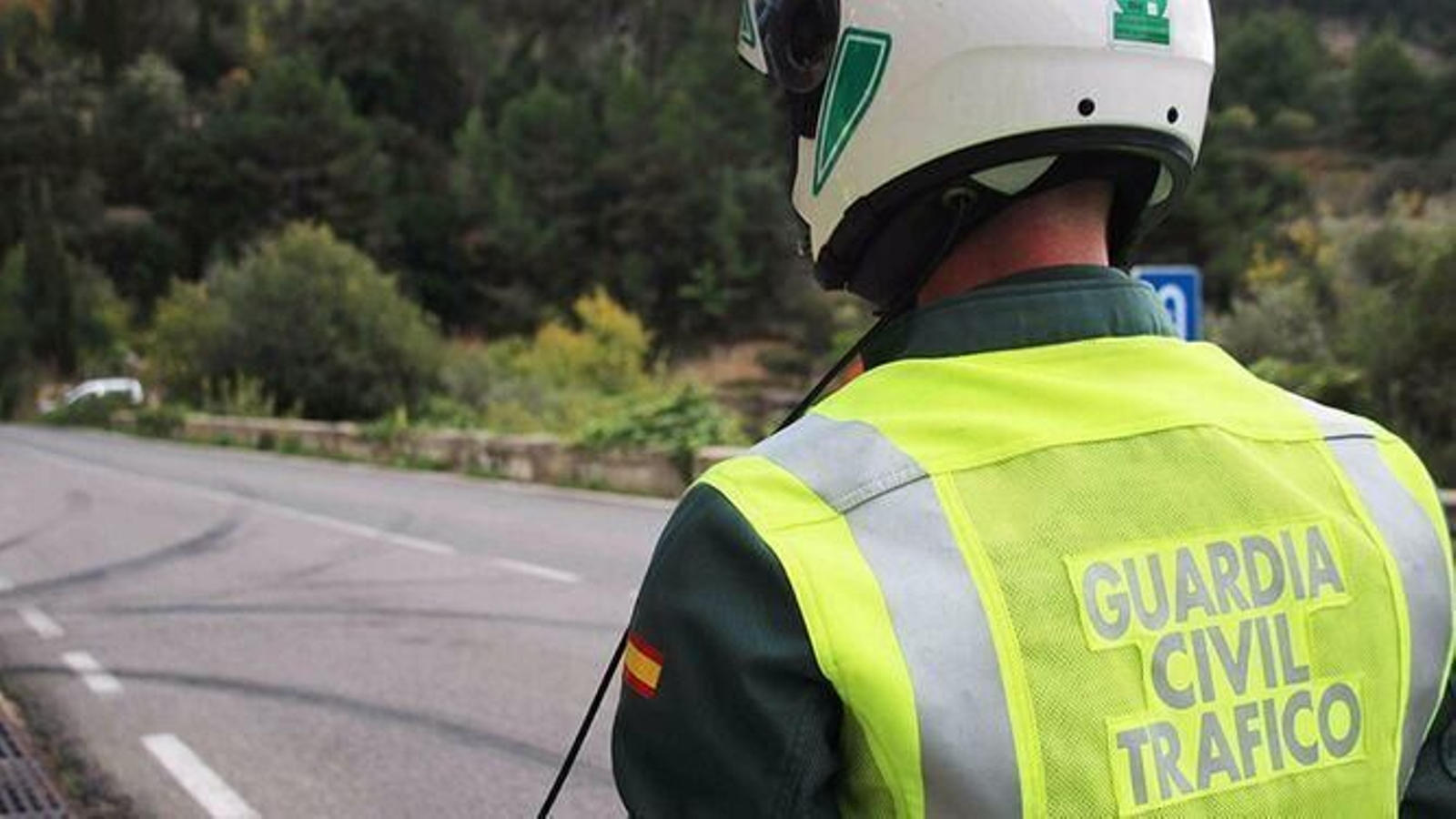 Un agente de la Guardia Civil.