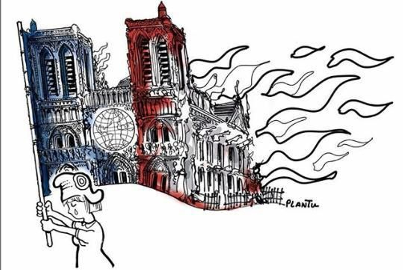 Incendio de Notre Dame: Las redes sociales se llenan de muestras de solidaridad