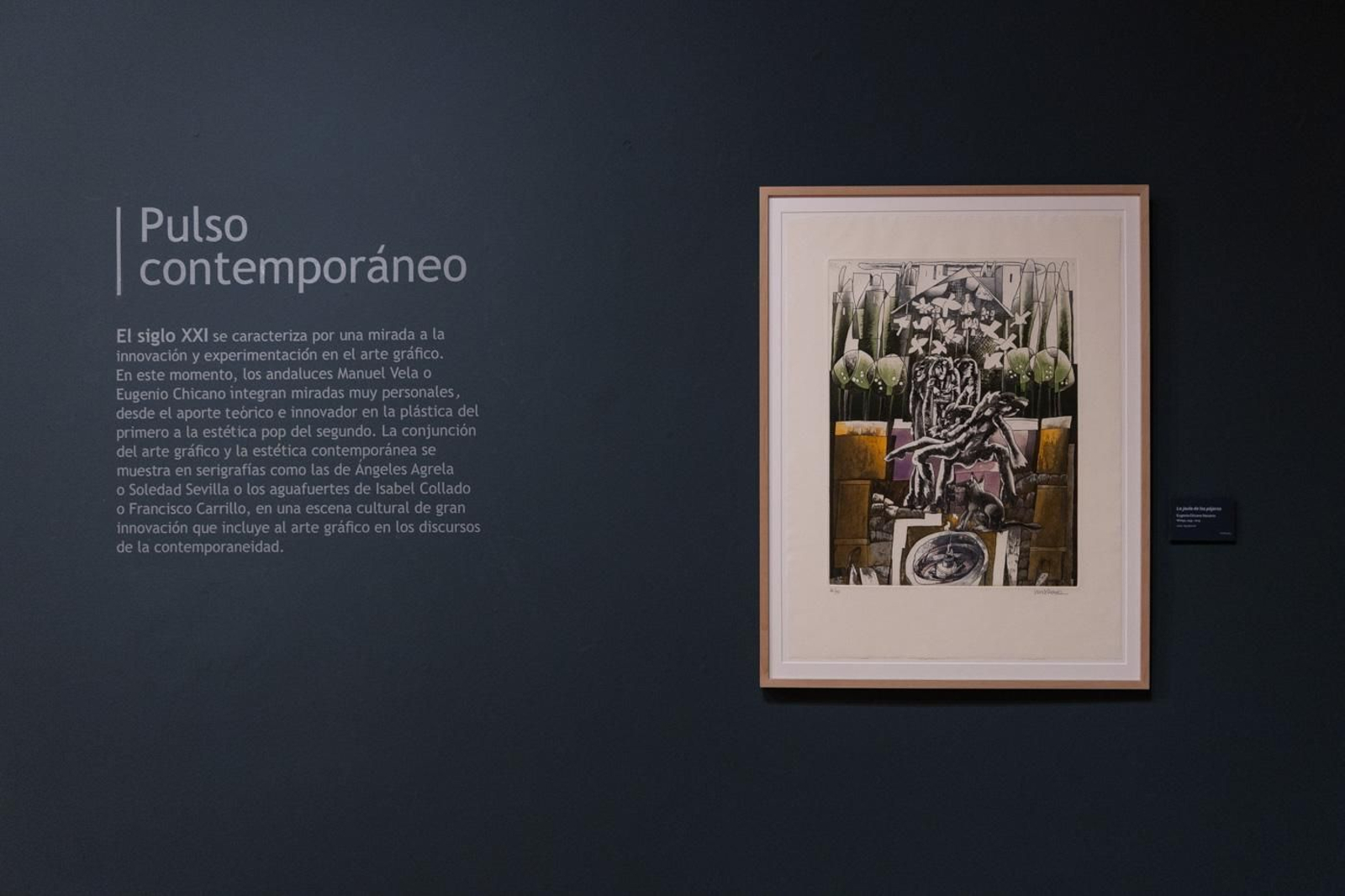 Inauguración de la nueva sala de exposiciones permanentes del Museo de Jaén con la colección de arte gráfico