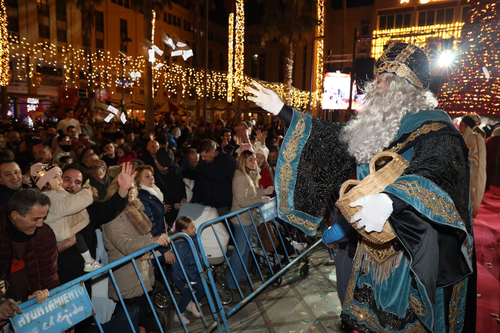Cabalgata de los Reyes Magos en El Ejido.