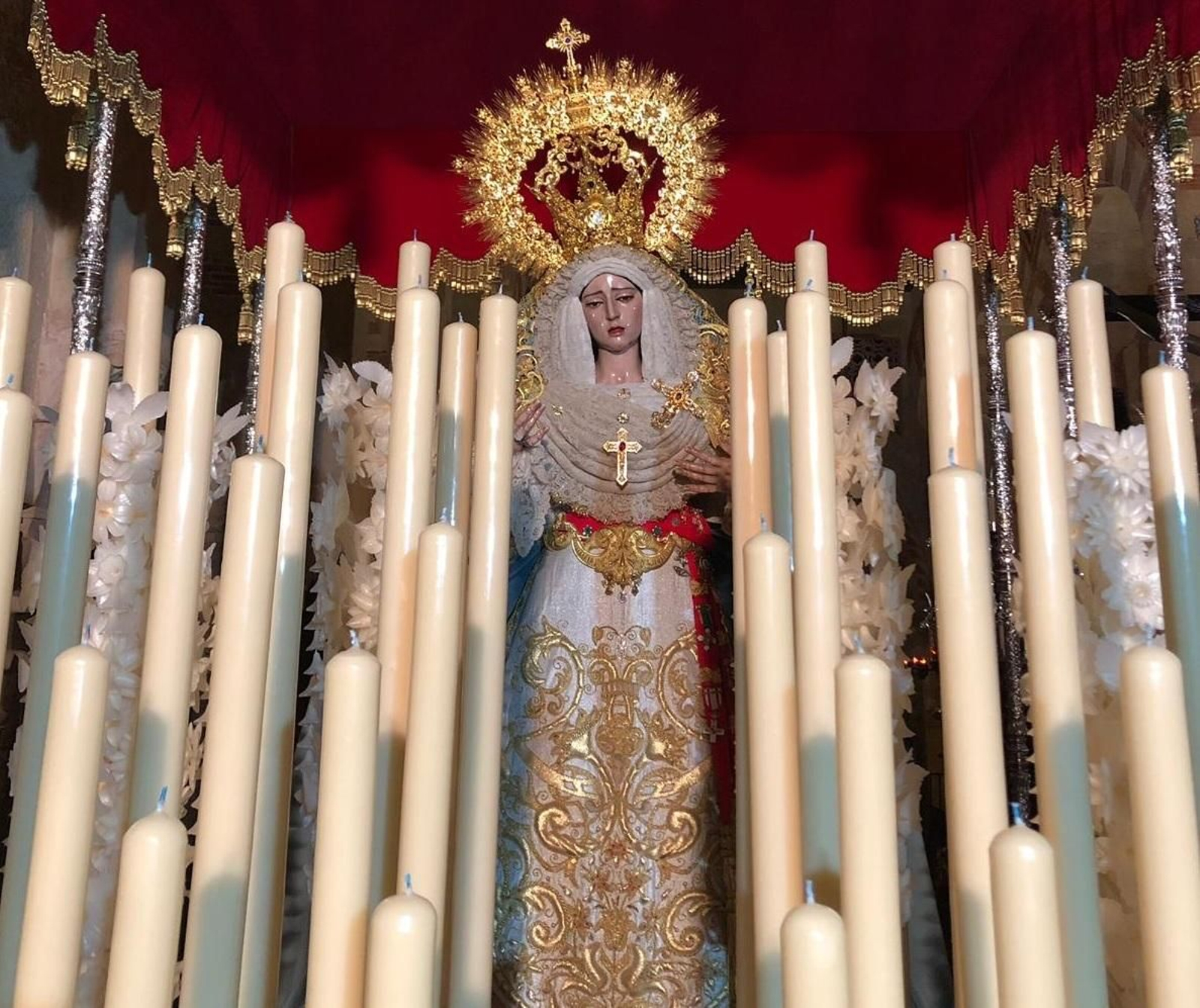 Virgen de la Salud de la hermandad de La Agonía. Virgen de la Salud de la hermandad de La Agonía.