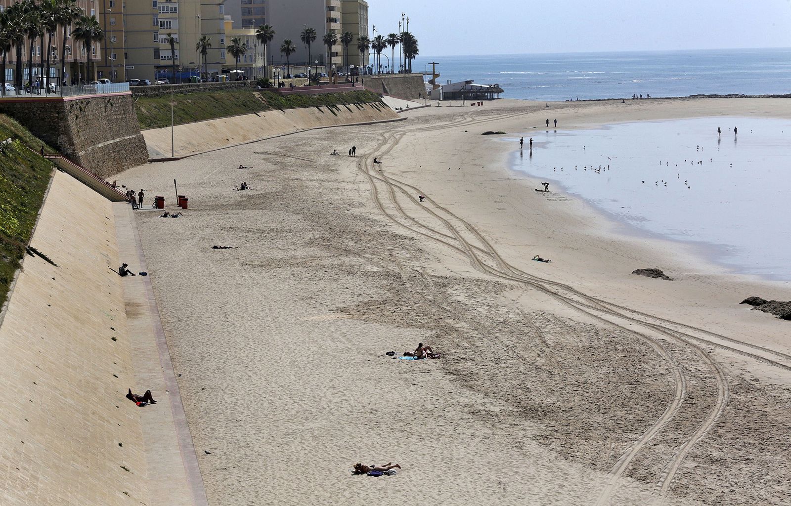 Imágenes del estado de alarma en cadiz - día 2