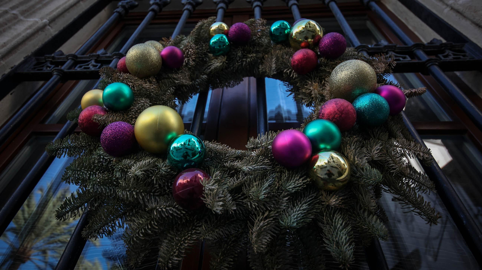 Así es la decoración navideña del Hotel Casa Palacio maría Luisa