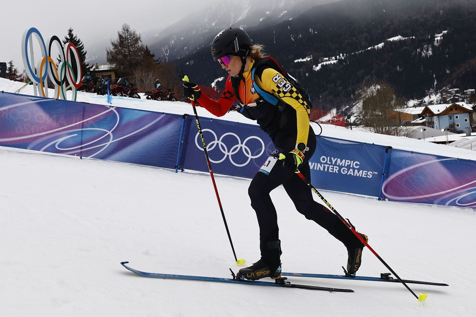 Las mejores fotos de la carrera de Ana Alonso y Oriol Cardona, bronce en el relevo mixto en los Juegos Olímpicos de Invierno