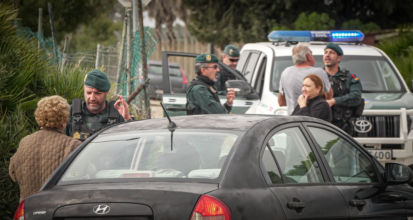 Imágenes de las zonas afectadas por la crecida del rio Guadalete en Jerez