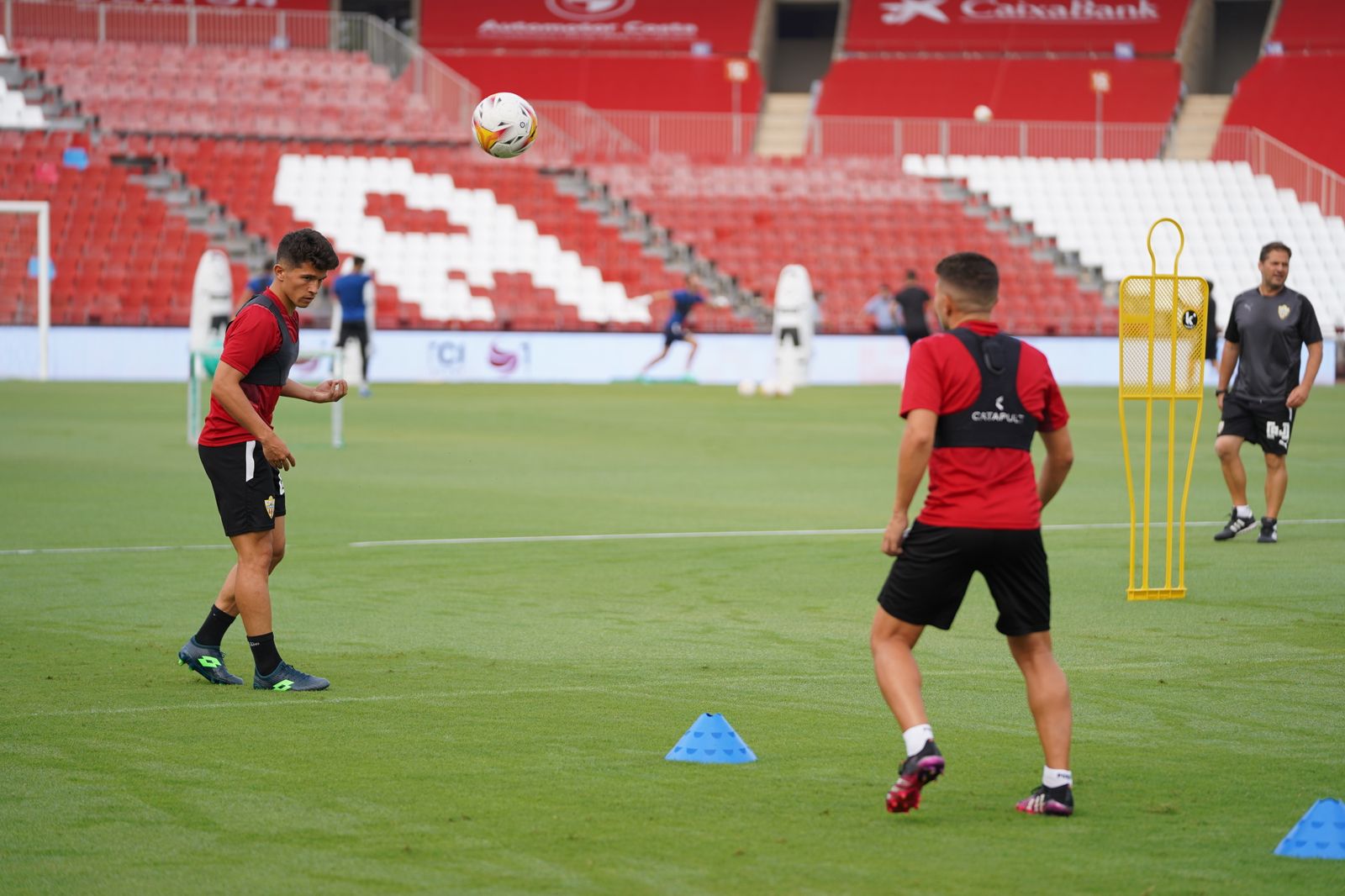 Fotogalería del entrenamiento del Almería, sábado 14