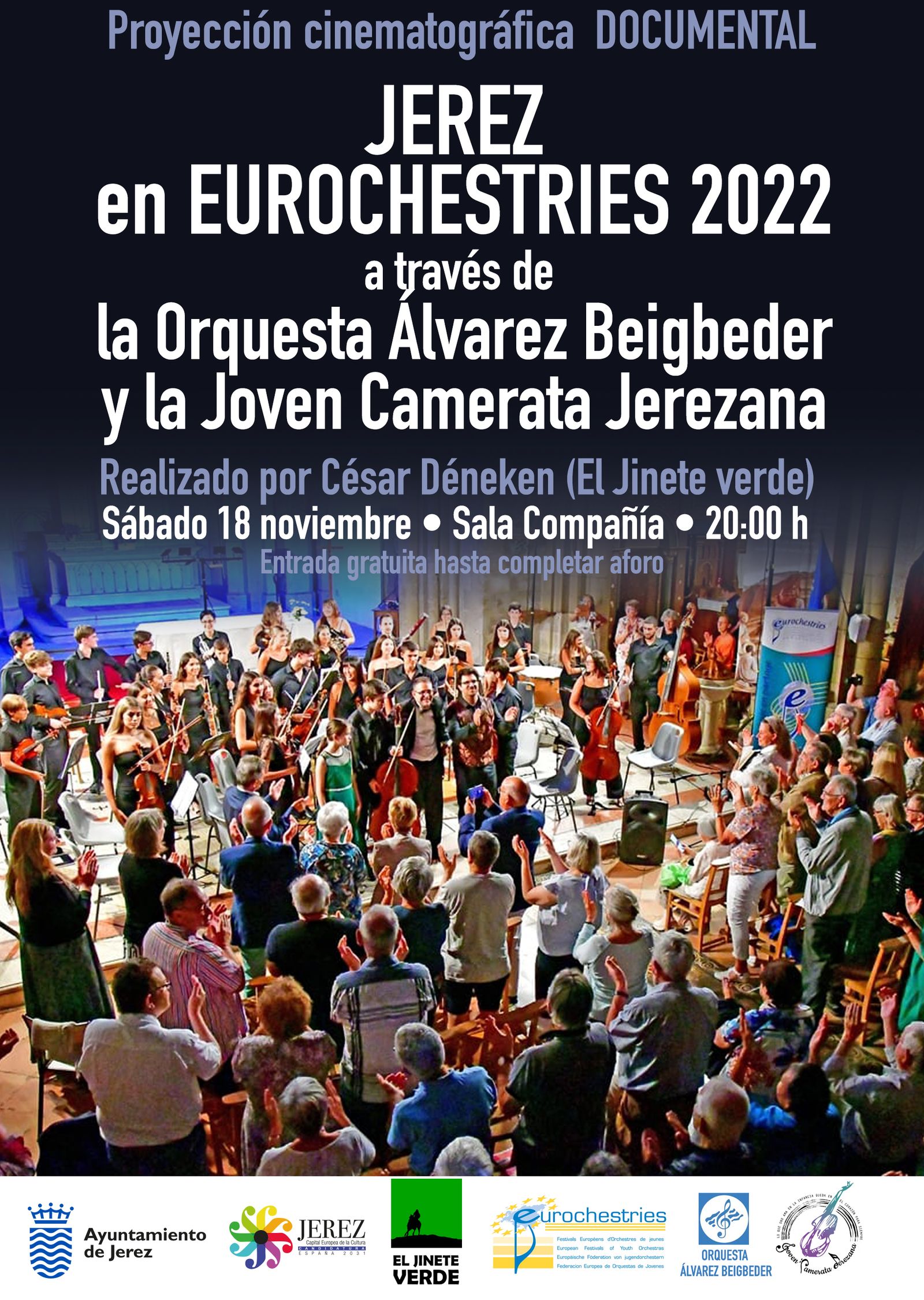 Imagen del cartel del documental.