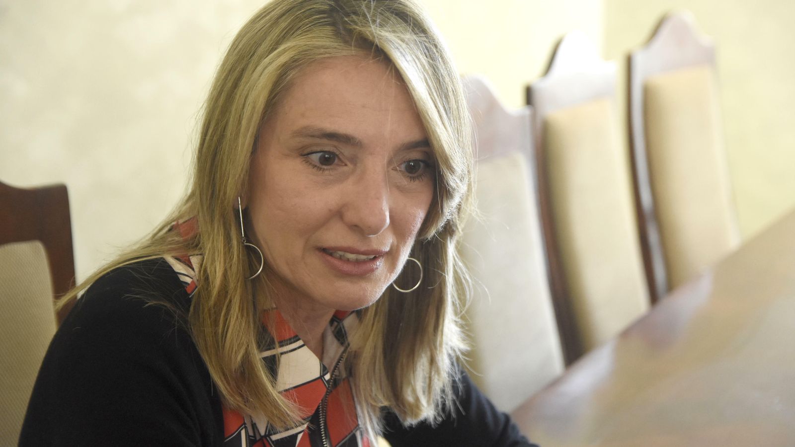 Rosa Gallardo, durante la entrevista concedida a 'el Día'