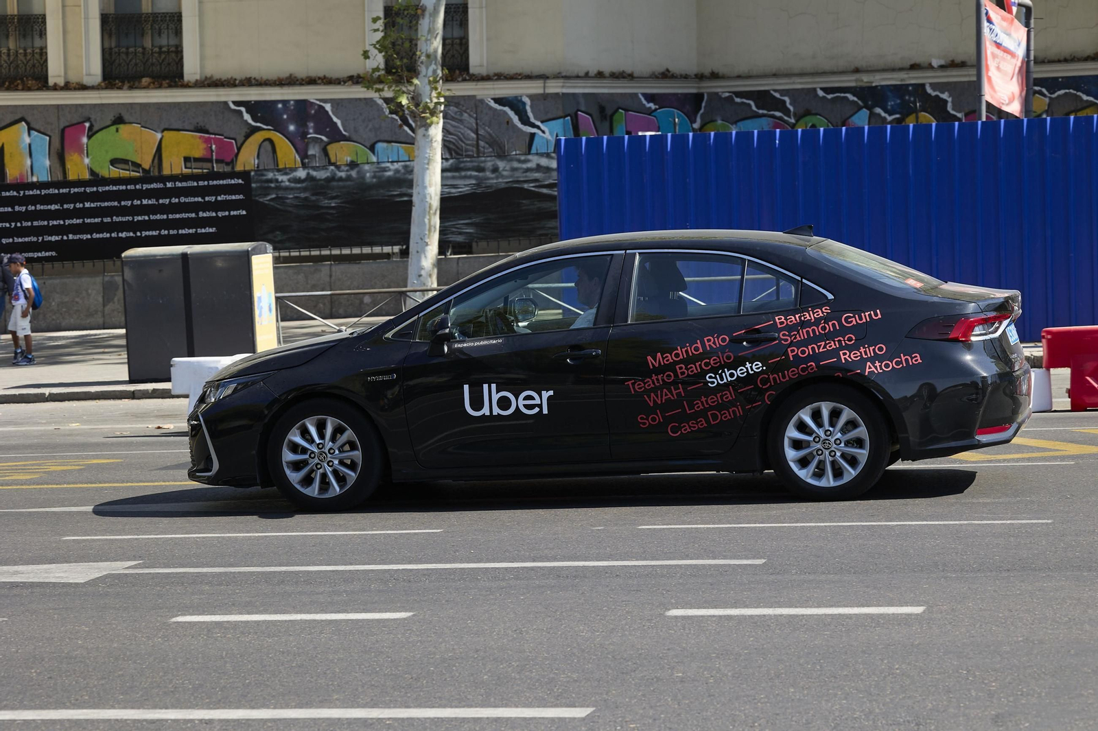 Coche de Uber