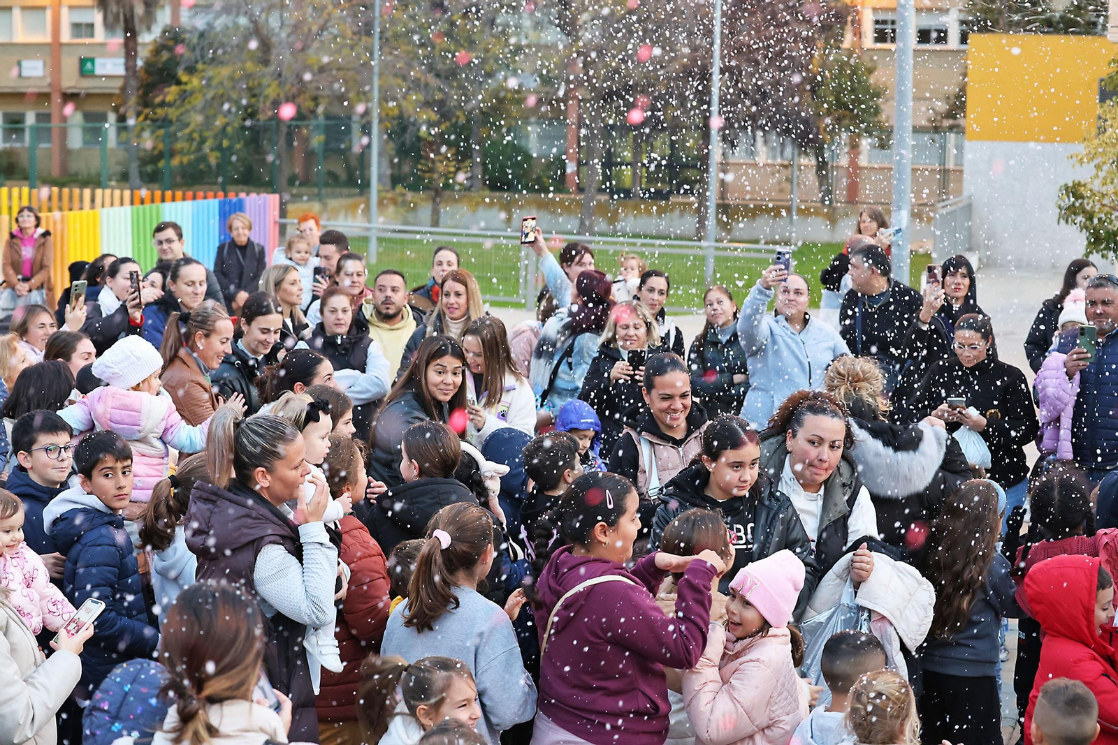Imágenes de la última nevada de la Navidad en Huelva